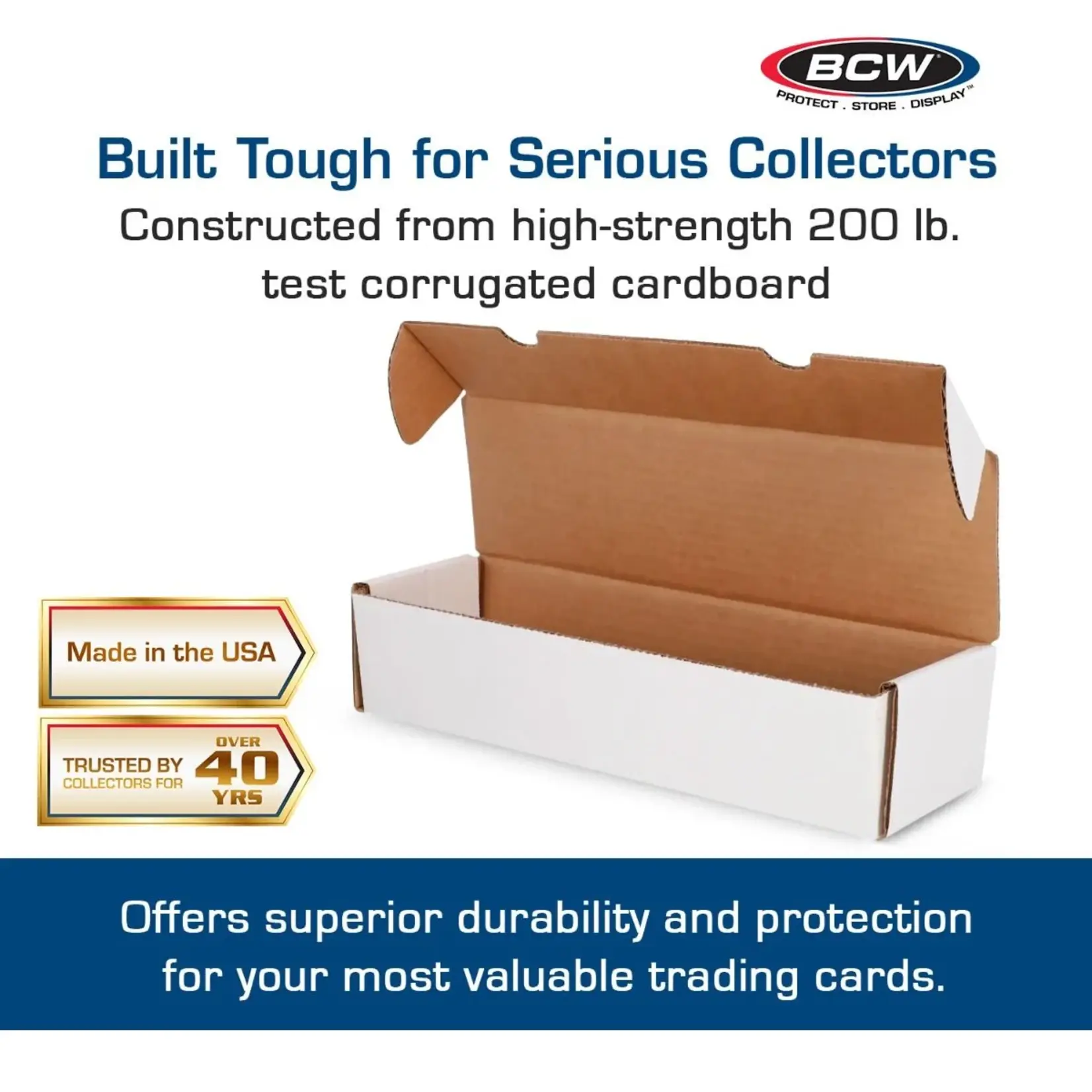 BCW Diversified Single Row Gaming Card Storage Box