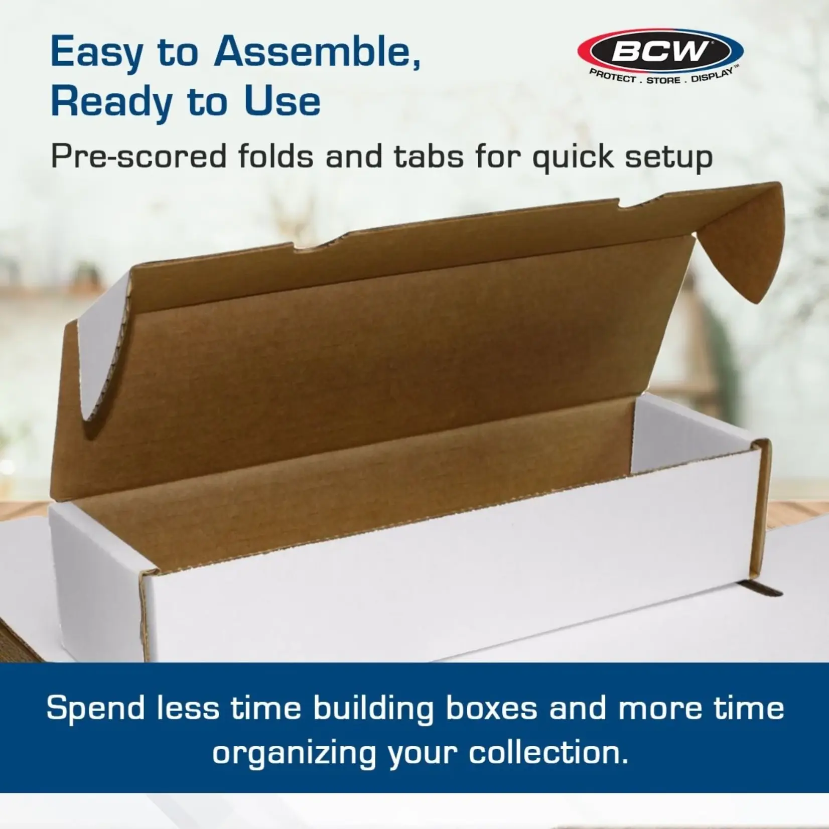 BCW Diversified Single Row Gaming Card Storage Box