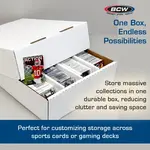 BCW Diversified 3200 Count Storage Box (Full Lid)