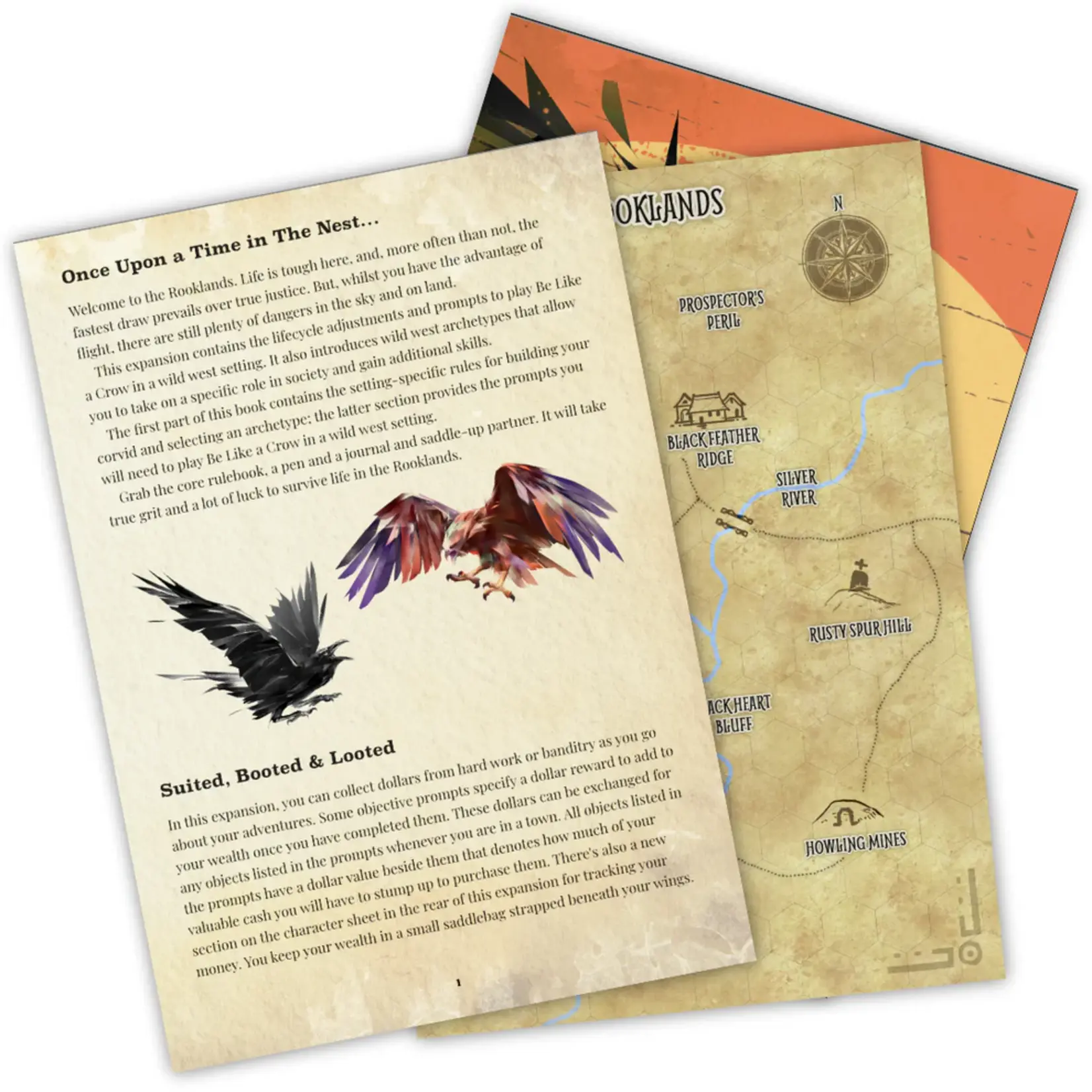 Critical Kit A Fistful of Feathers - A Wild West Setting for Be Like a Crow