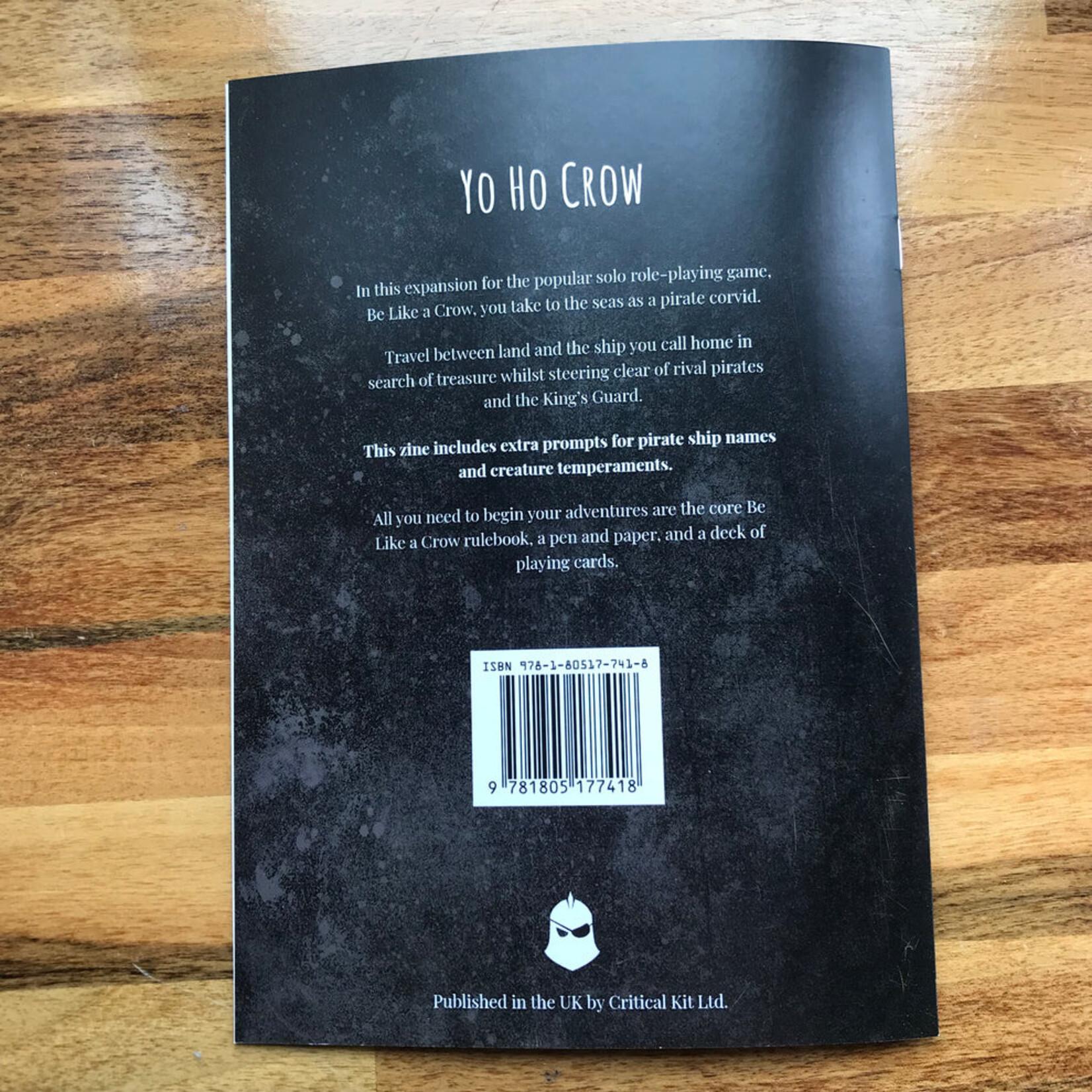 Critical Kit Tales from The Crow's Nest Setting for Be Like a Crow