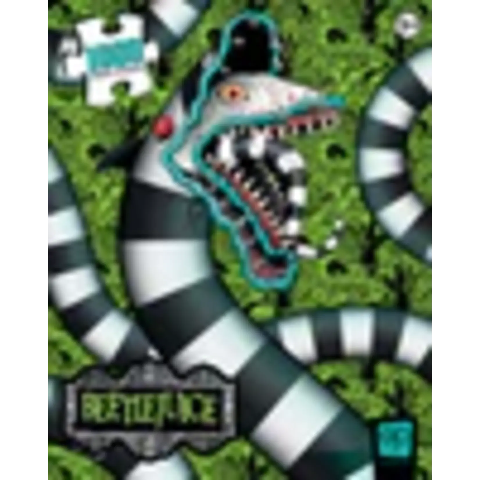 The Op Games (USAOPOLY) Beetlejuice "Sandworm!" 1,000 Piece Puzzle