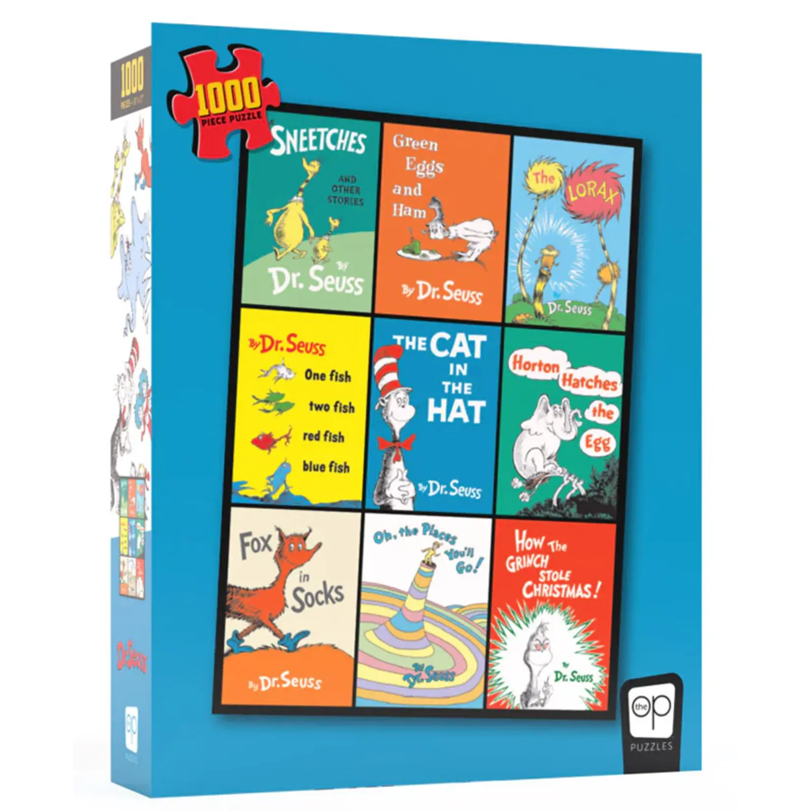 The Op Games (USAOPOLY) The Dr. Seuss Collection - 1000 Piece Puzzle