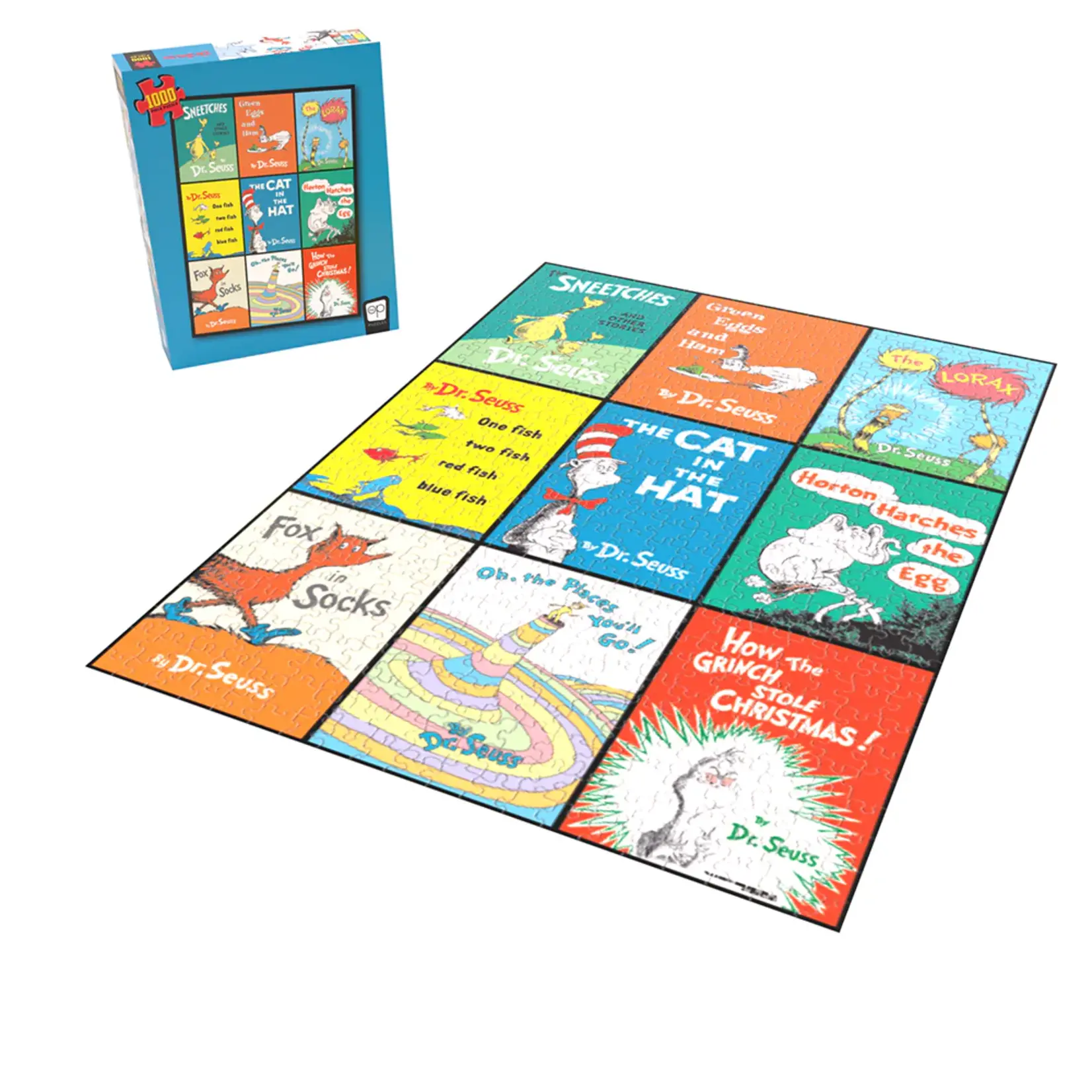 The Op Games (USAOPOLY) The Dr. Seuss Collection - 1000 Piece Puzzle