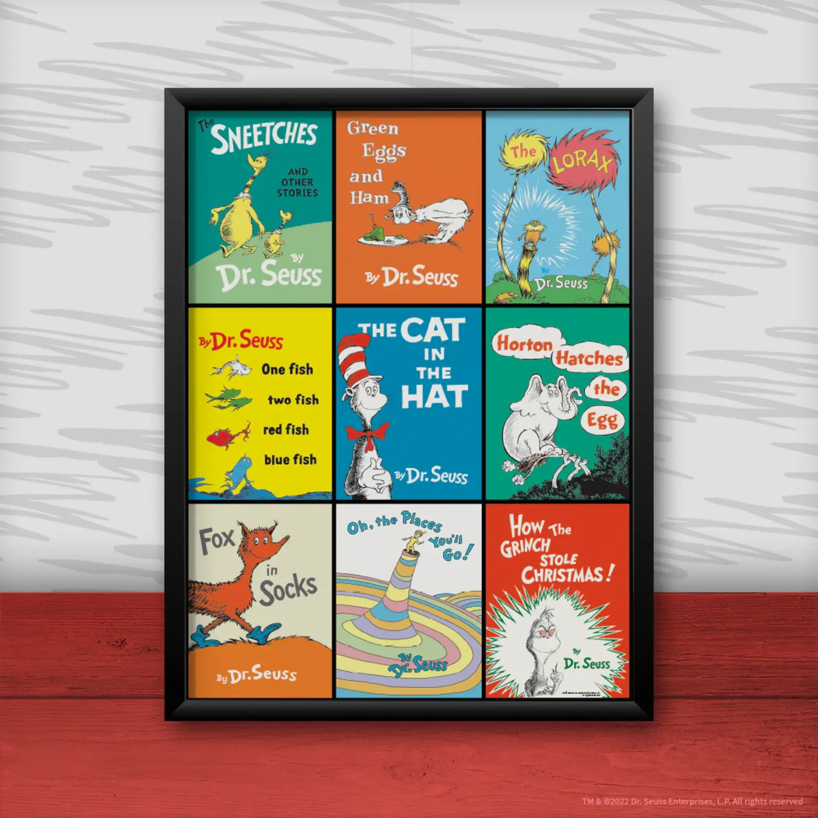 The Op Games (USAOPOLY) The Dr. Seuss Collection - 1000 Piece Puzzle