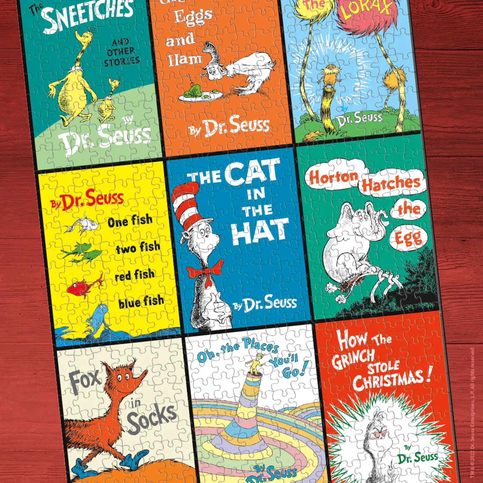 The Op Games (USAOPOLY) The Dr. Seuss Collection - 1000 Piece Puzzle