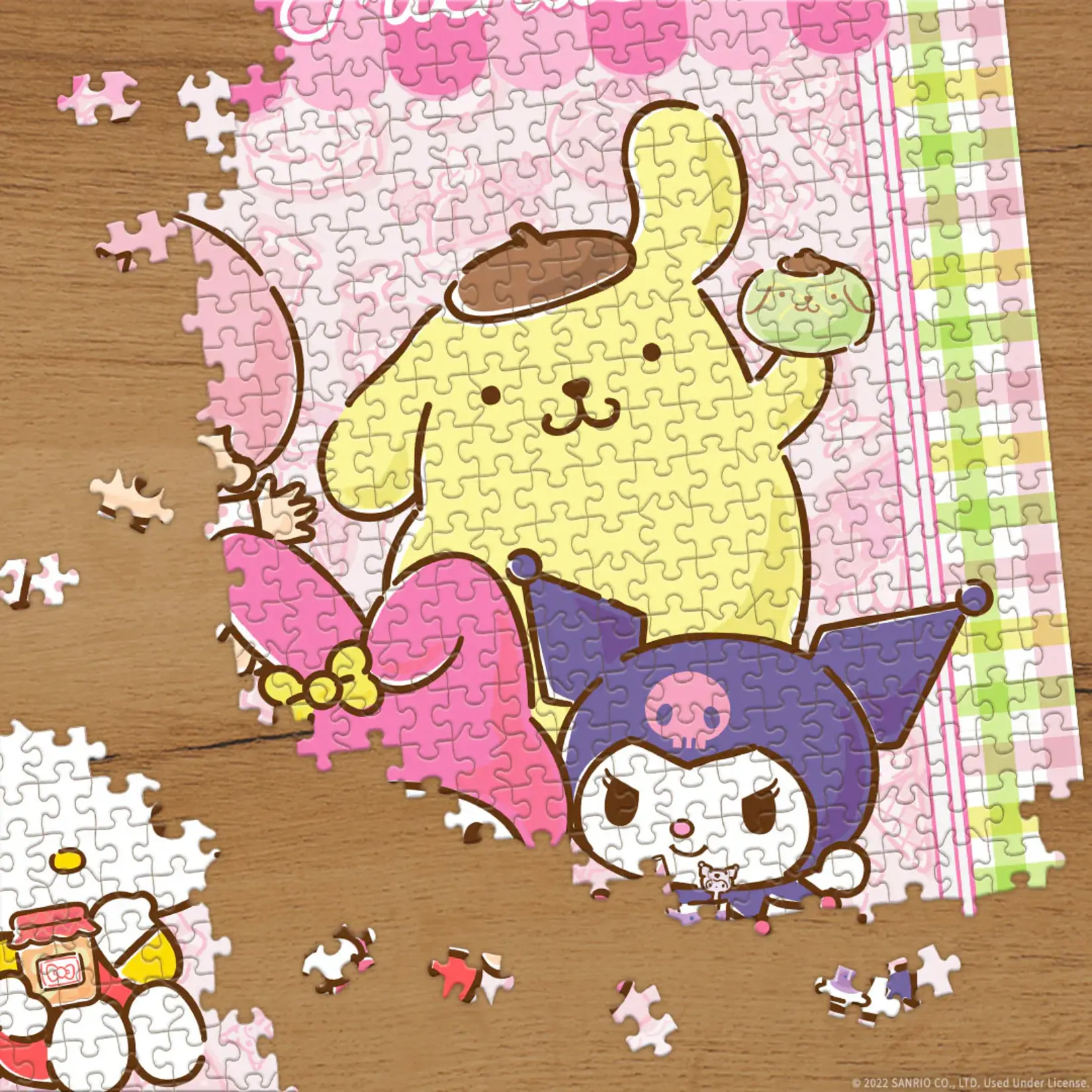 The Op Games (USAOPOLY) Hello Kitty and Friends - My Favorite Flavor - 1000 Piece Puzzle