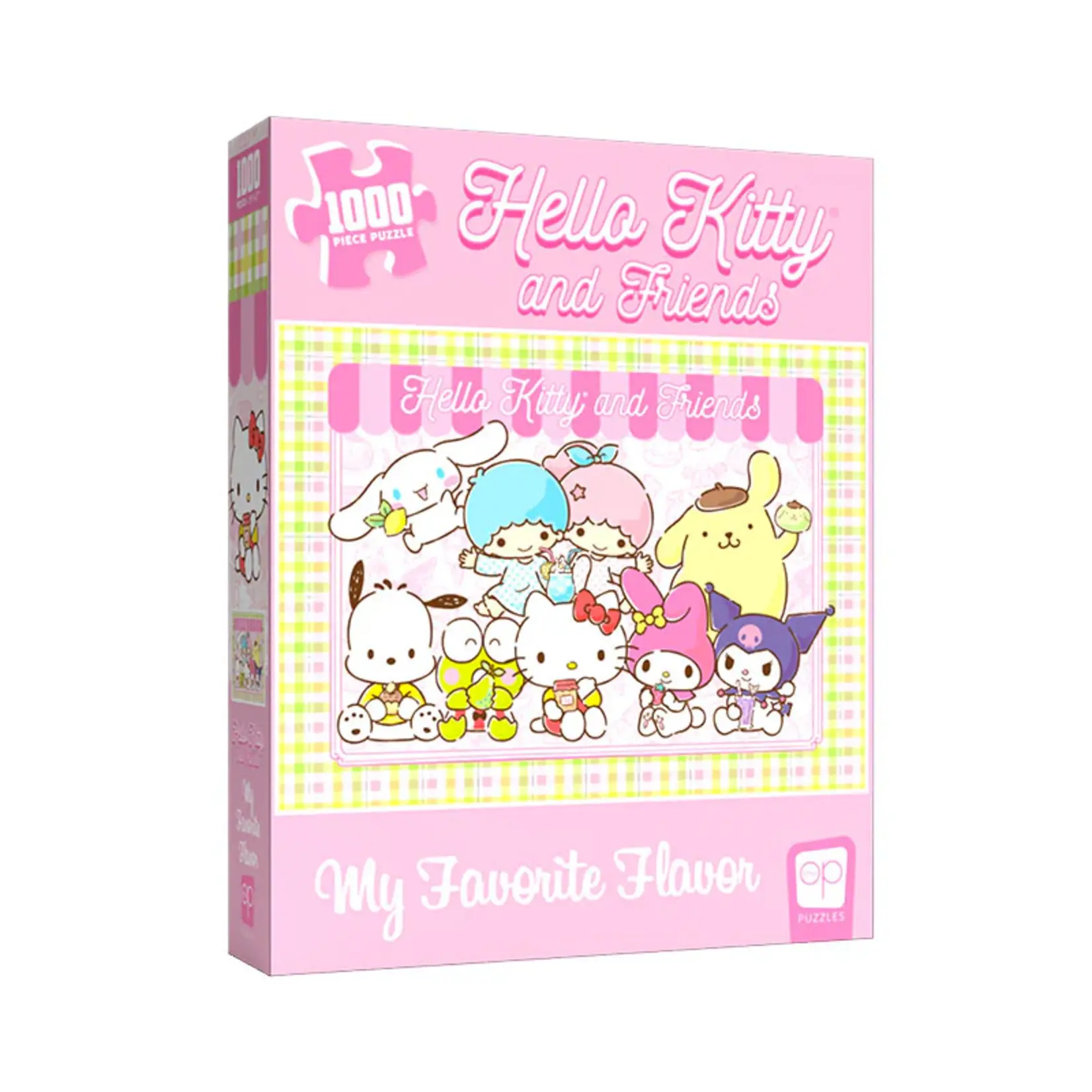 The Op Games (USAOPOLY) Hello Kitty and Friends - My Favorite Flavor - 1000 Piece Puzzle