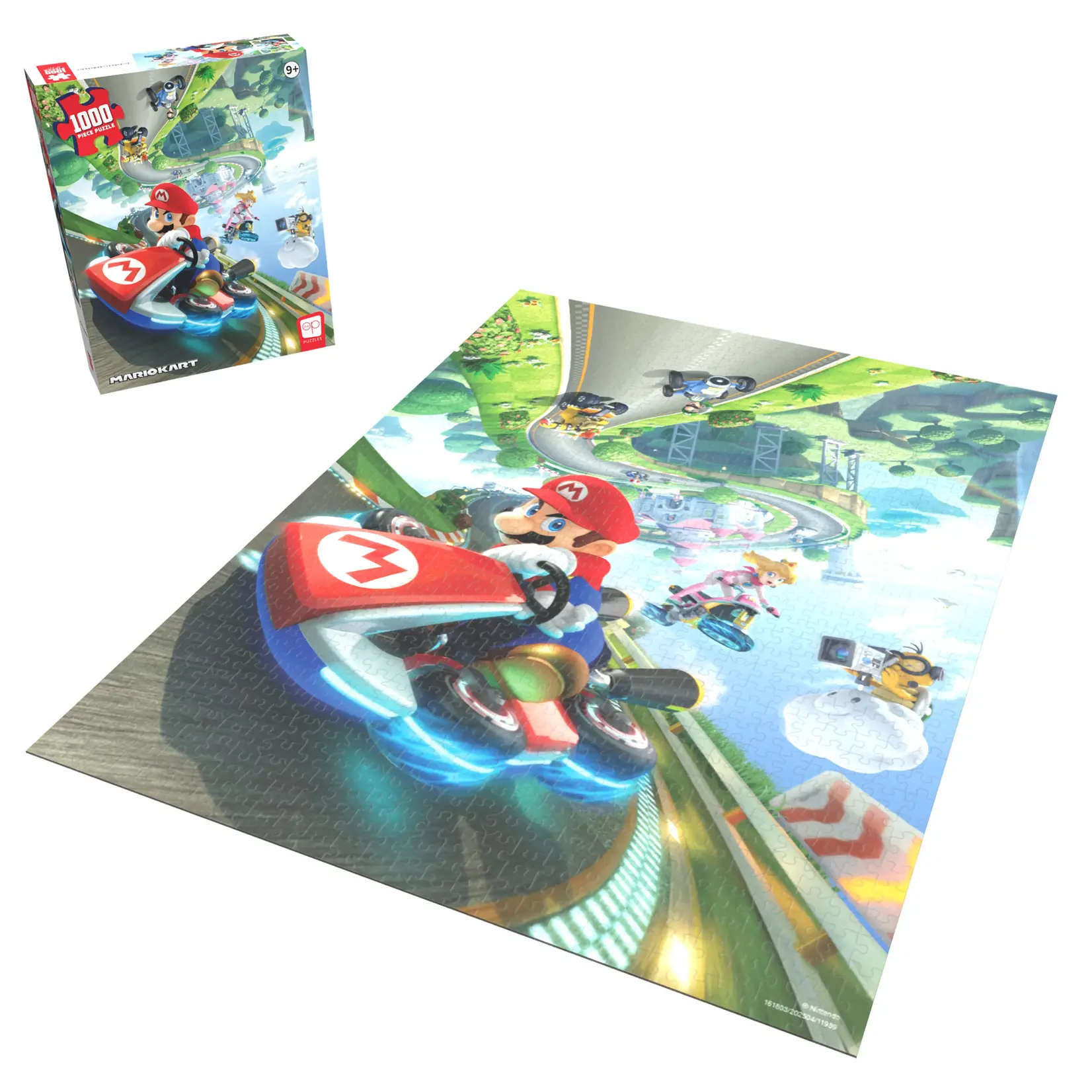 The Op Games (USAOPOLY) Mario Kart - Anti-Gravity - 1000 Piece Puzzle