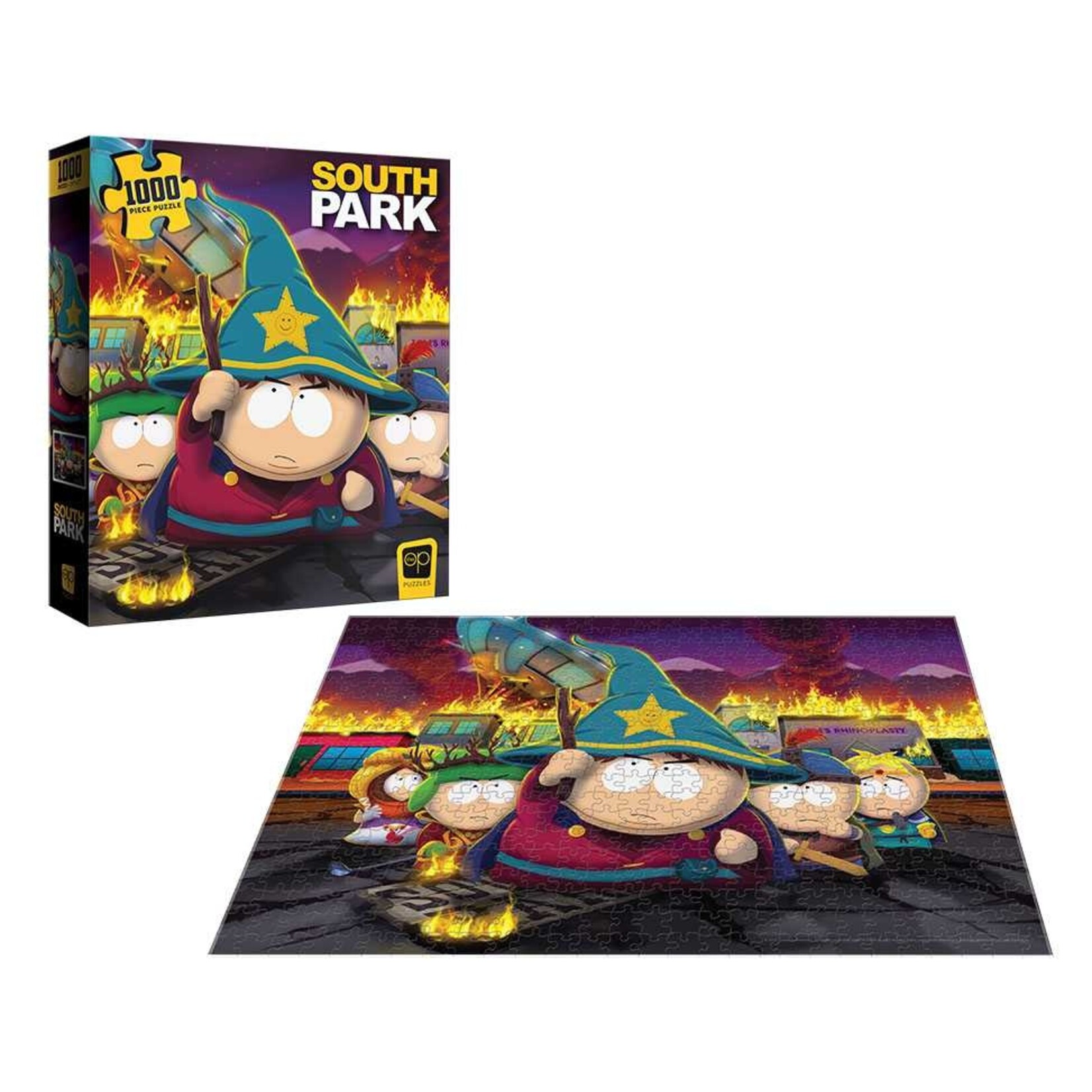 The Op Games (USAOPOLY) South Park - The Stick of Truth - 1000 Piece Puzzle