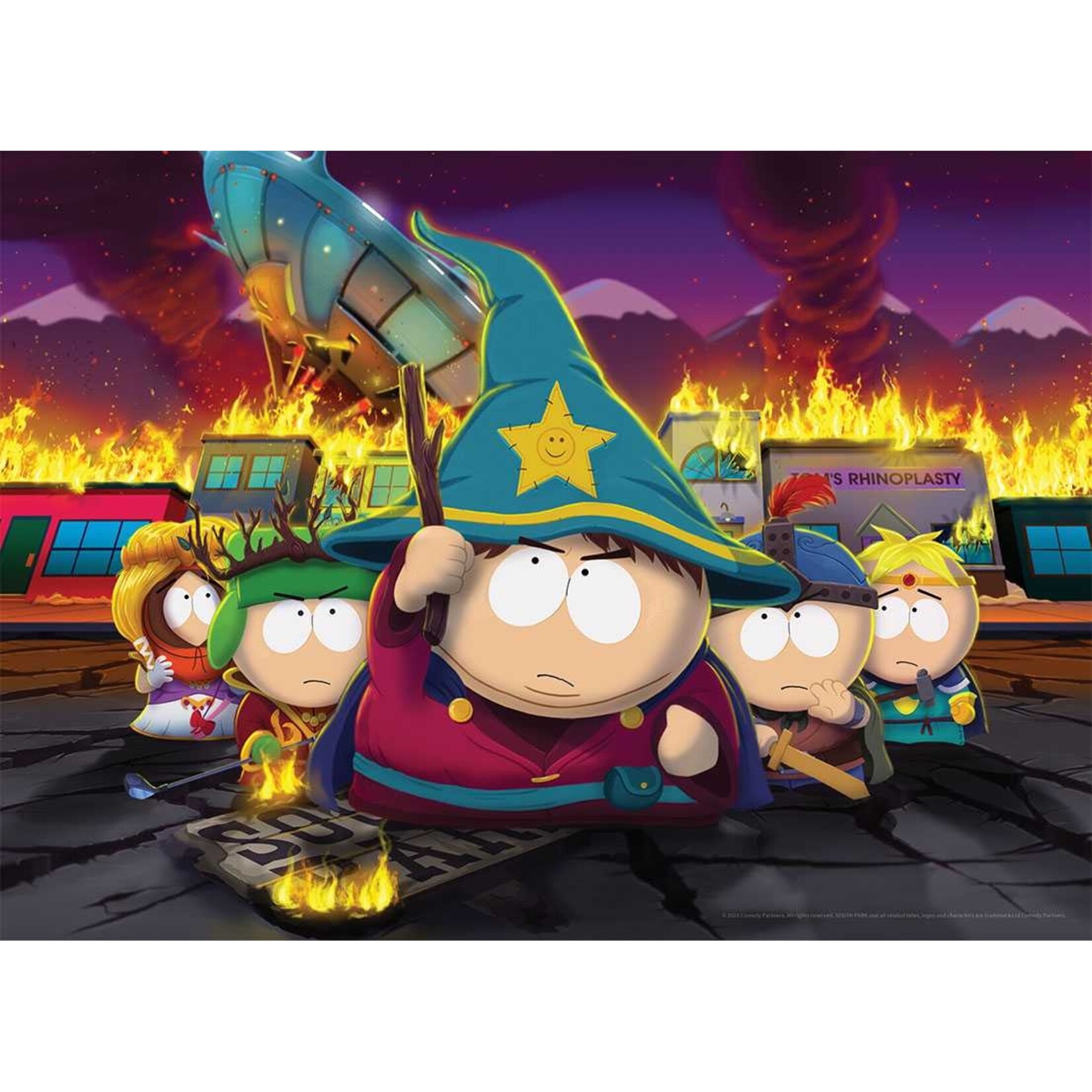 The Op Games (USAOPOLY) South Park - The Stick of Truth - 1000 Piece Puzzle