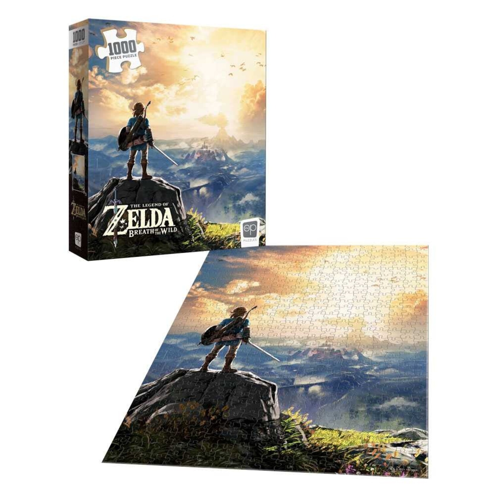 The Op Games (USAOPOLY) The Legend of Zelda - Breath of the Wild - 1000 Piece Puzzle