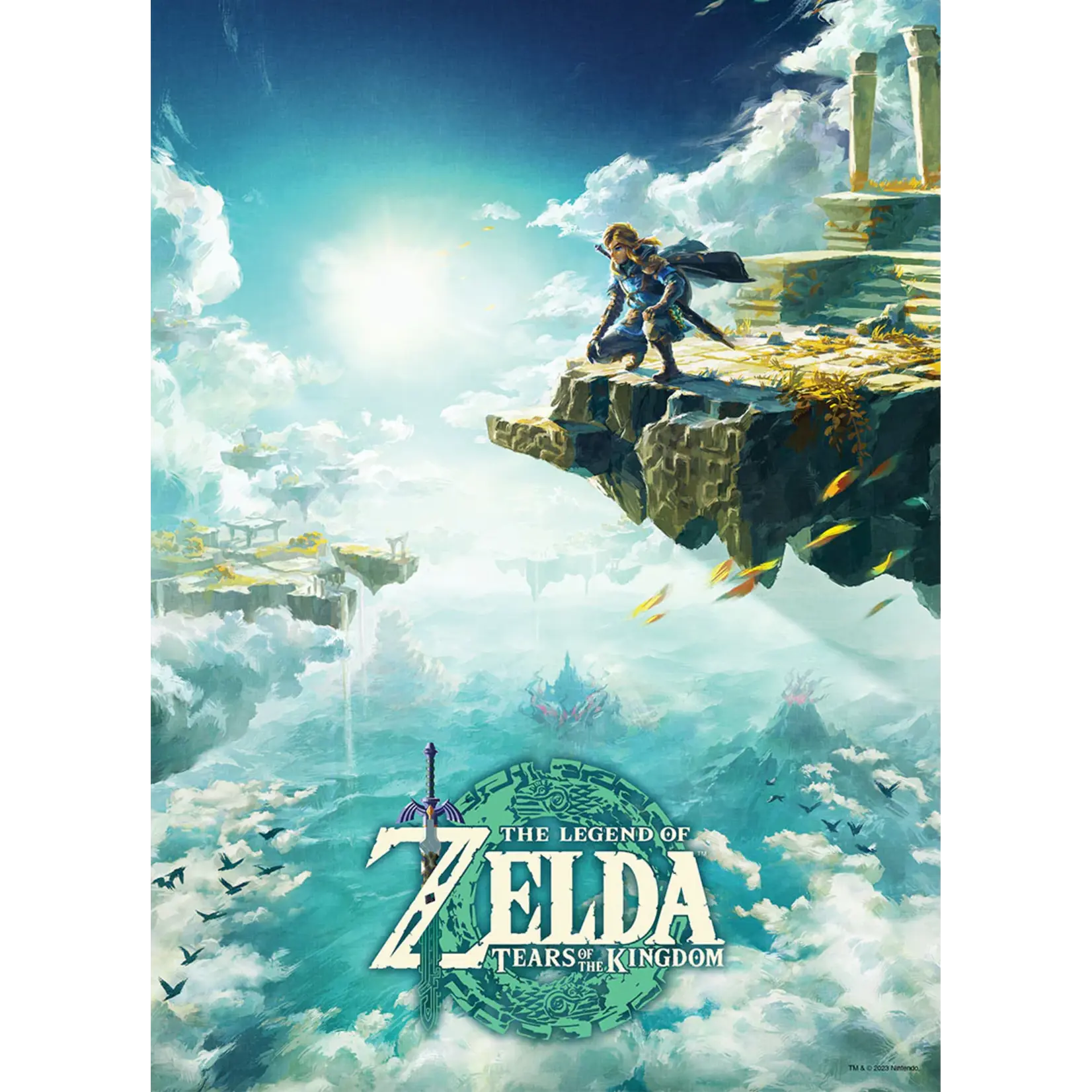 The Op Games (USAOPOLY) The Legend of Zelda - Tears of the Kingdom - 1000pc Puzzle