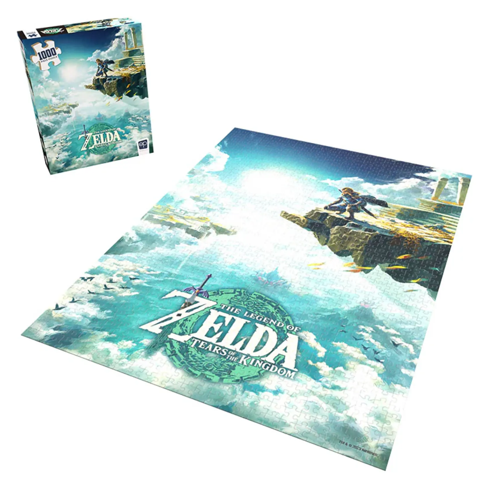 The Op Games (USAOPOLY) The Legend of Zelda - Tears of the Kingdom - 1000pc Puzzle