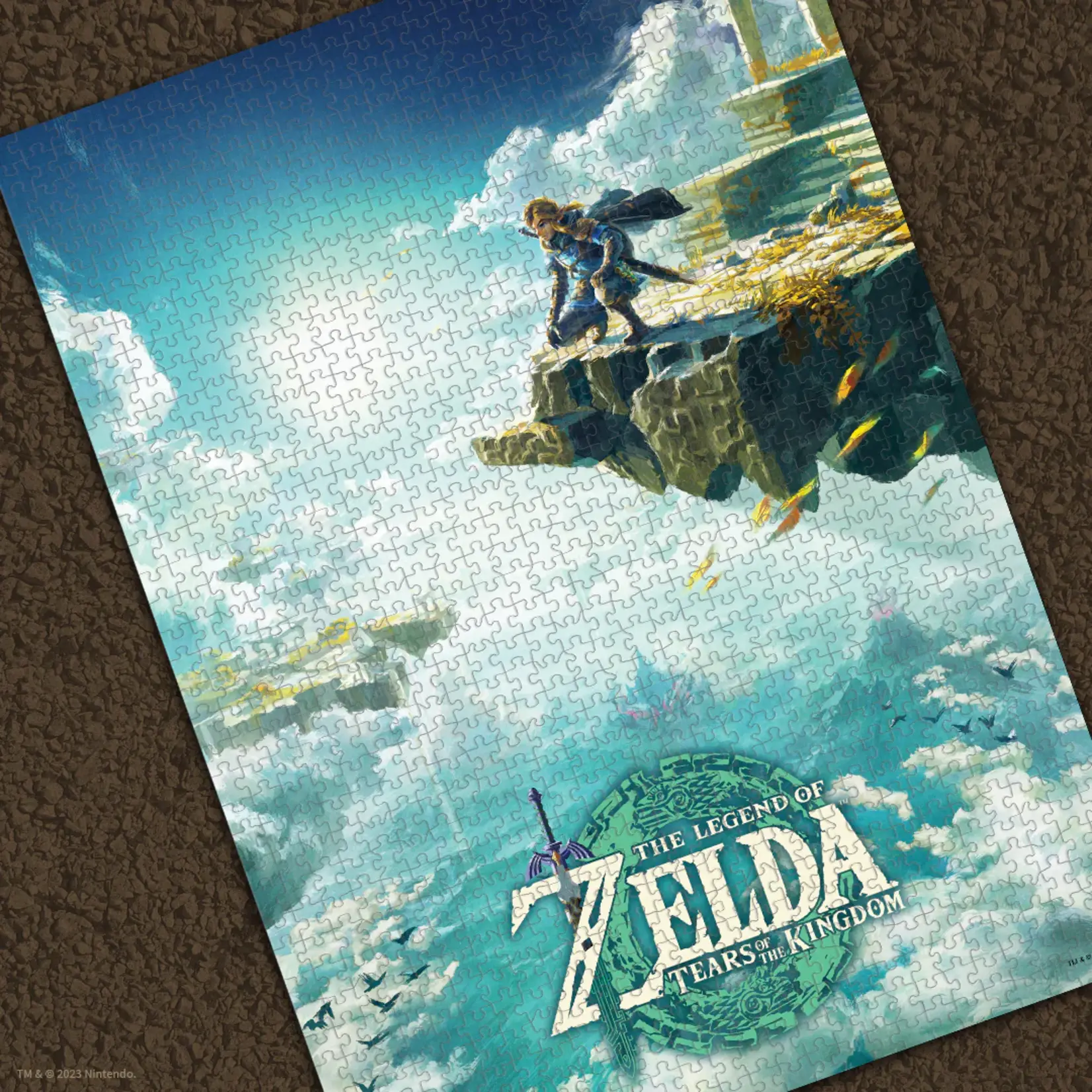 The Op Games (USAOPOLY) The Legend of Zelda - Tears of the Kingdom - 1000pc Puzzle