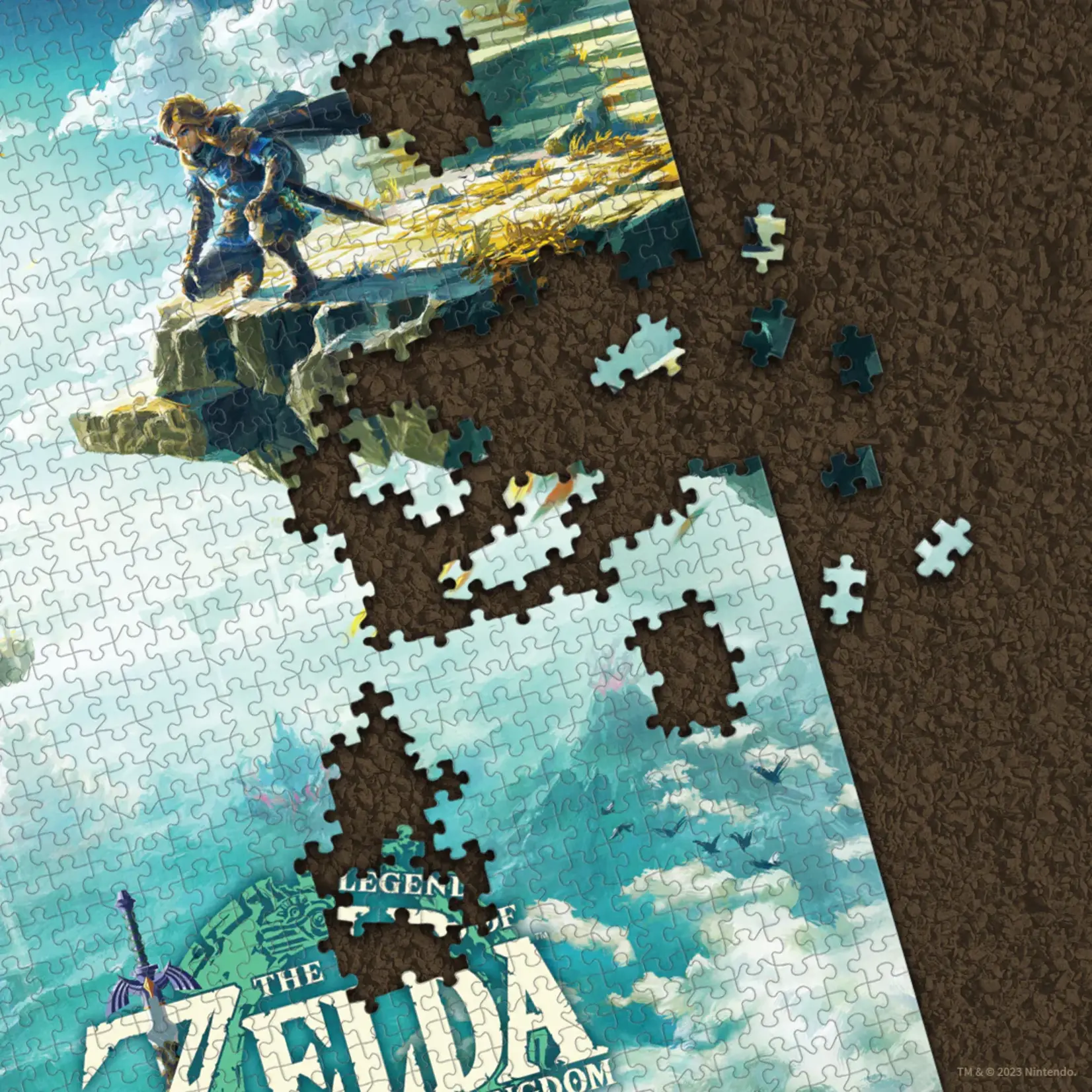 The Op Games (USAOPOLY) The Legend of Zelda - Tears of the Kingdom - 1000pc Puzzle