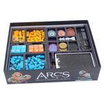 Folded Space Box Insert: Color: Arcs