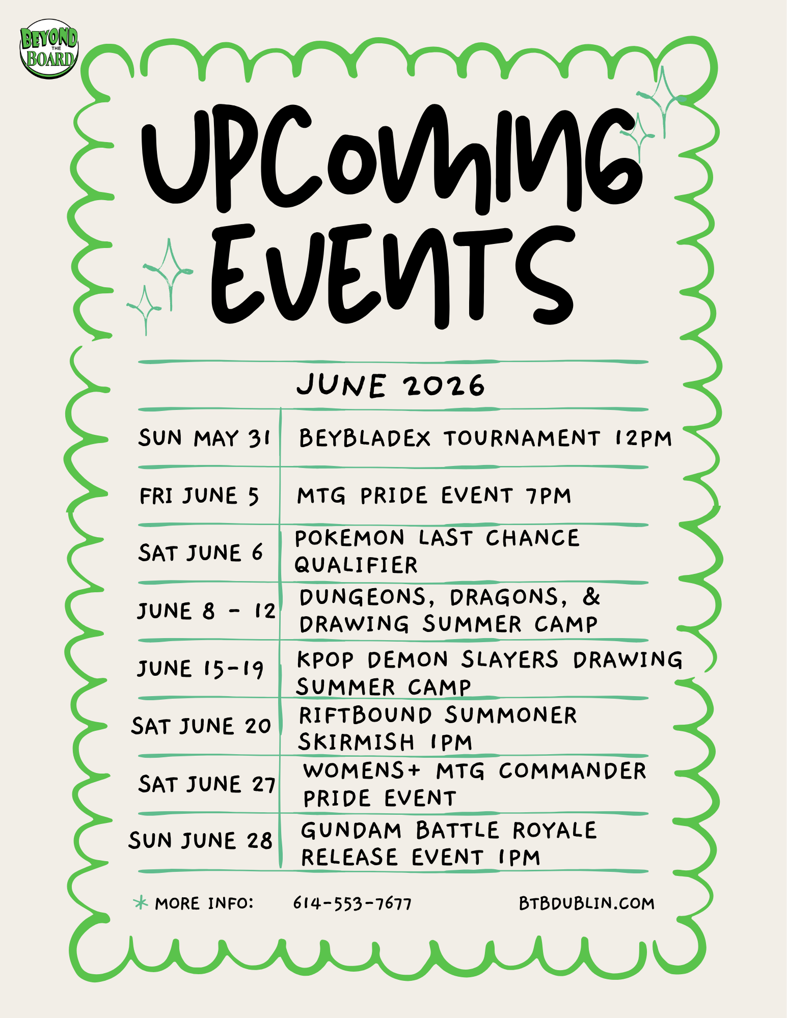 June Events