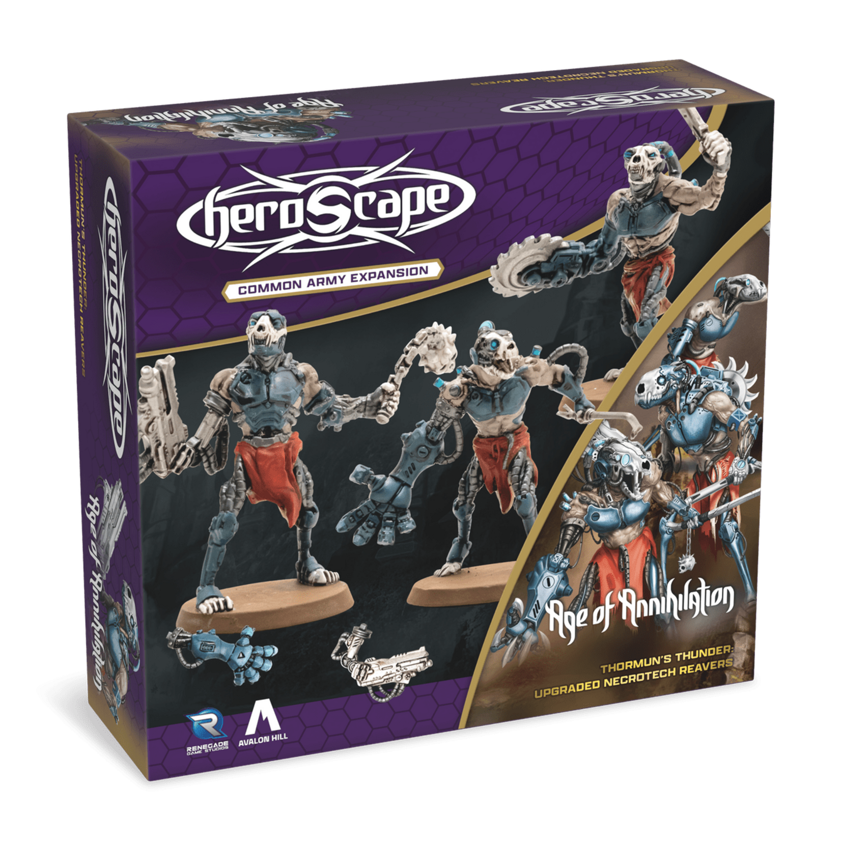 Renegade Games Heroscape: Upgraded Necrotech Reavers Army Expansion