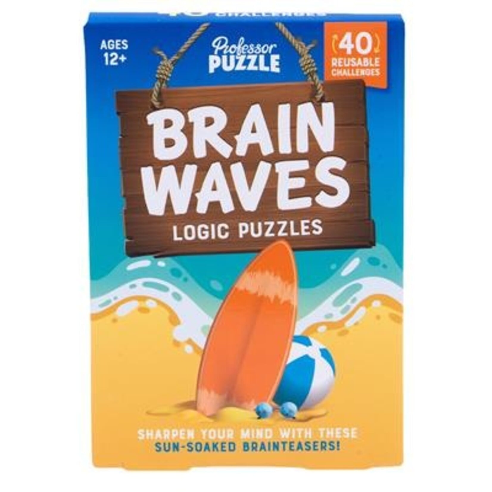 Professor Puzzle Brain Waves