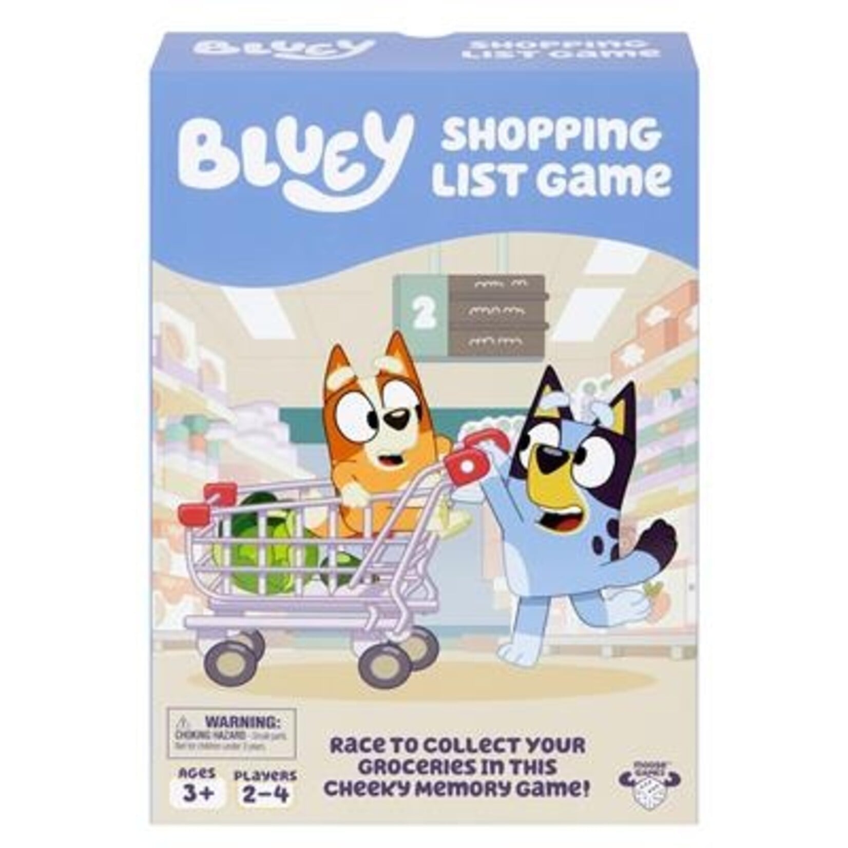 Moose Toys Bluey Shopping List Game