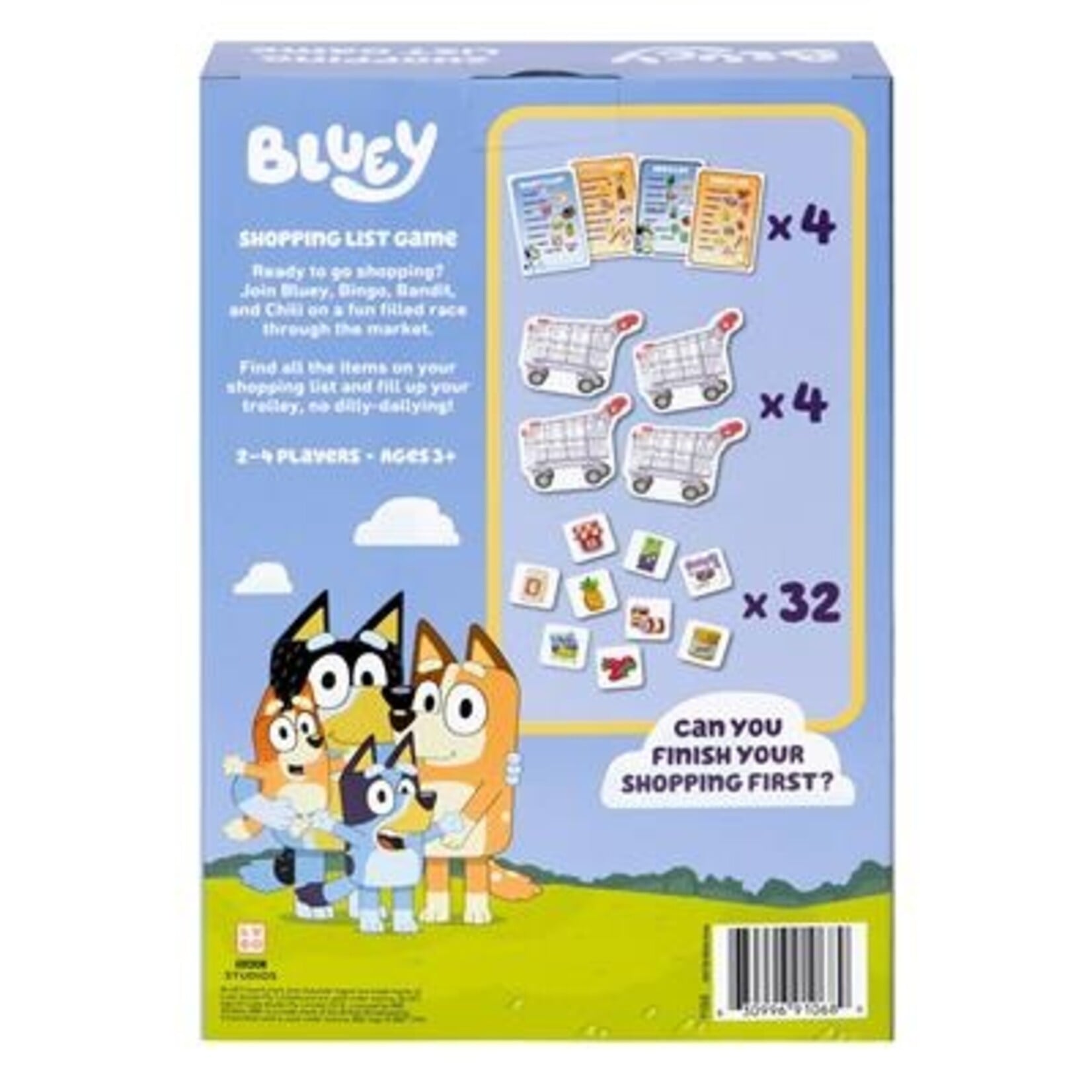 Moose Toys Bluey Shopping List Game