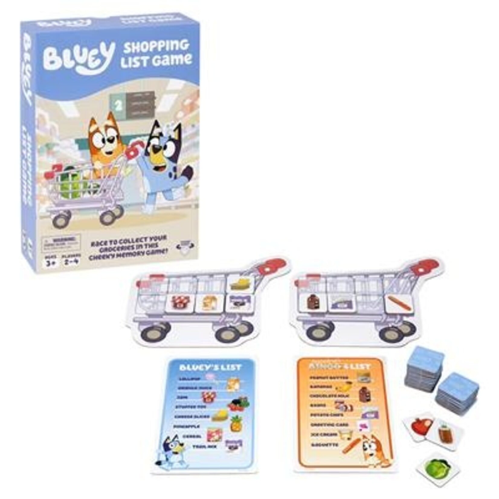 Moose Toys Bluey Shopping List Game