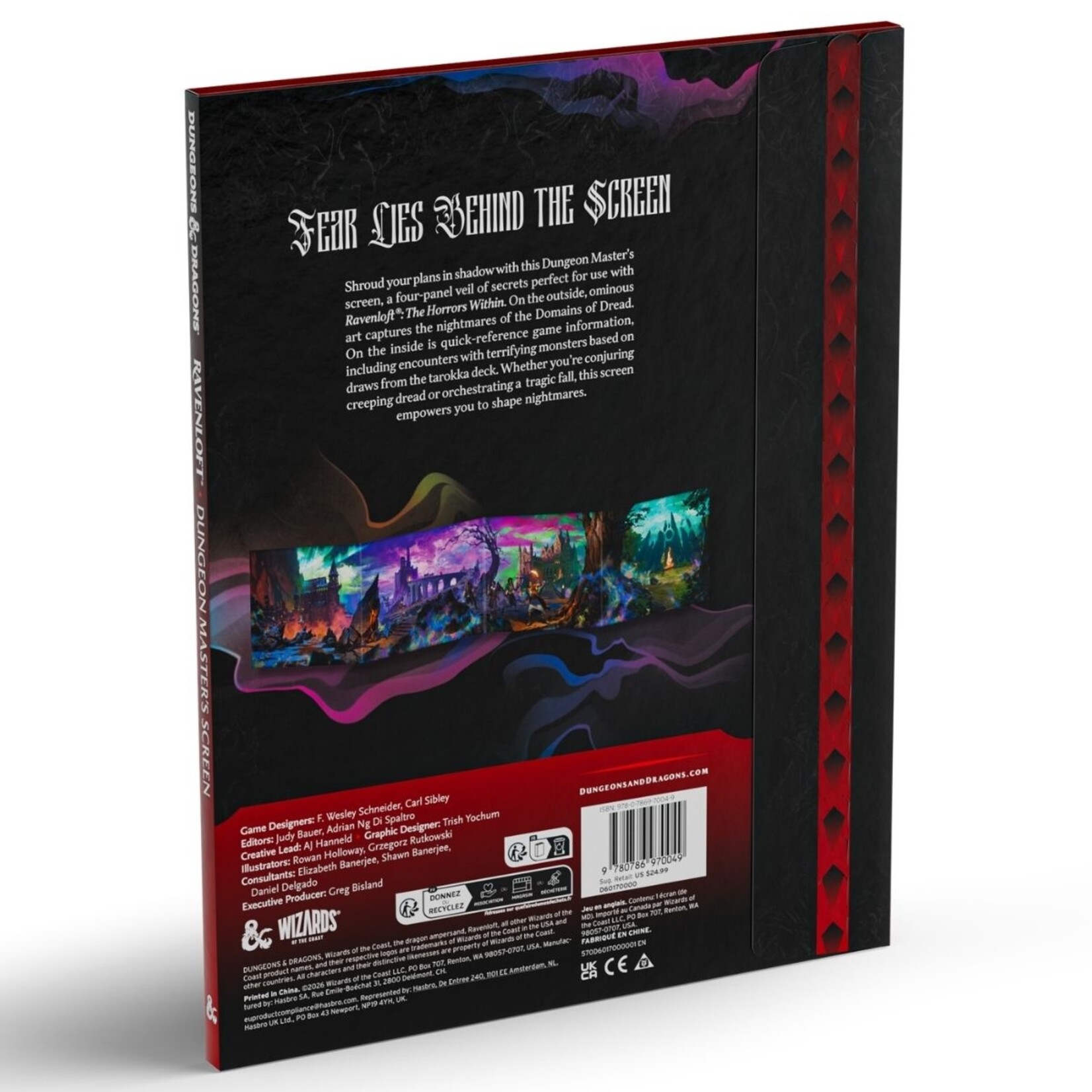 Wizards of the Coast Ravenloft: The Horrors Within Dungeon Master's Screen