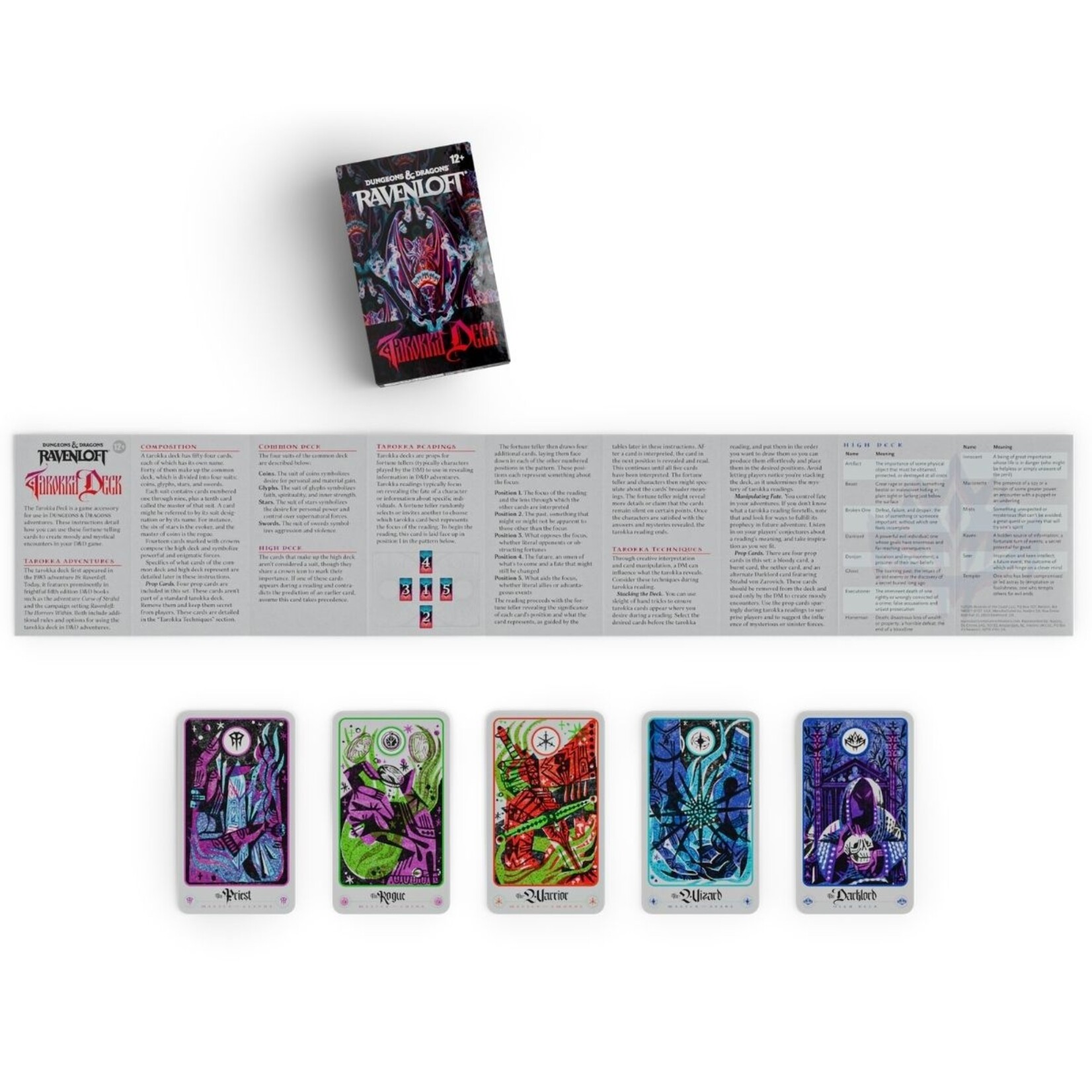 Wizards of the Coast Ravenloft: The Horrors Within Tarokka Deck