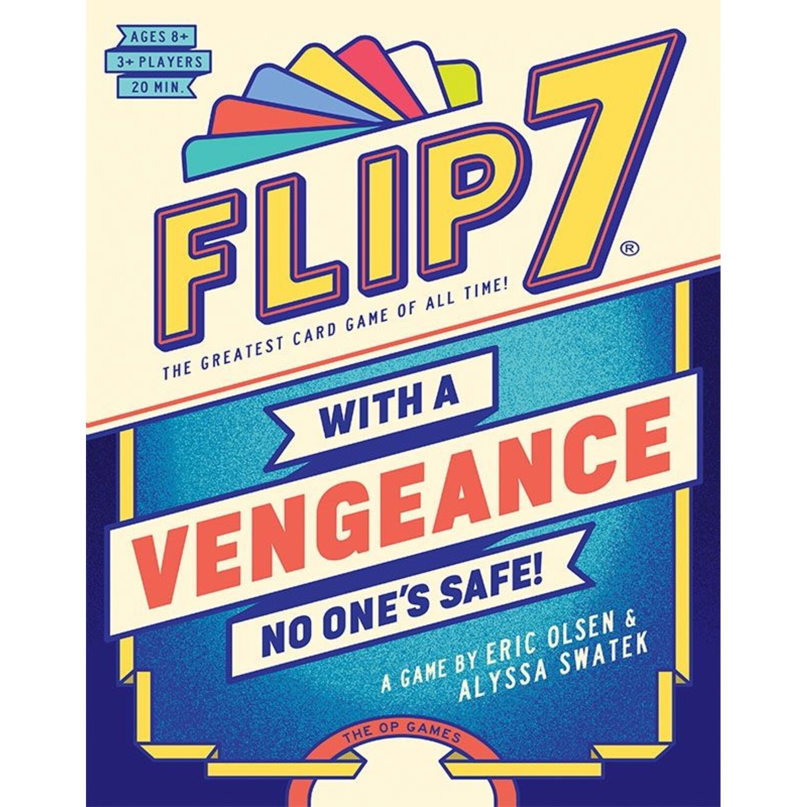 The Op Games (USAOPOLY) Flip 7: With A Vengeance