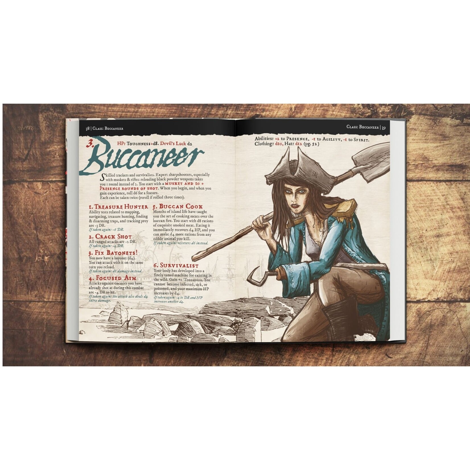 Free League Publishing Pirate Borg: Core Rulebook