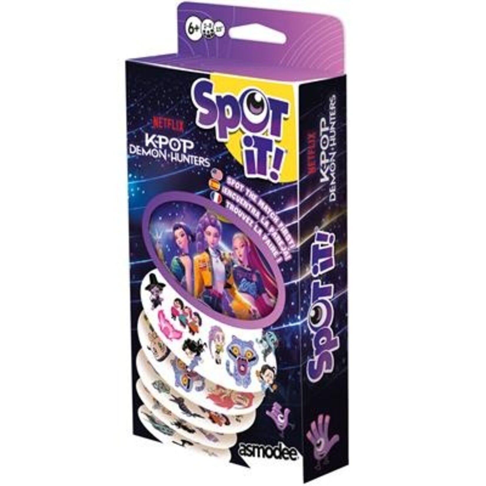 Zygomatic Spot It! K-Pop Demon Hunters (Eco Blister)