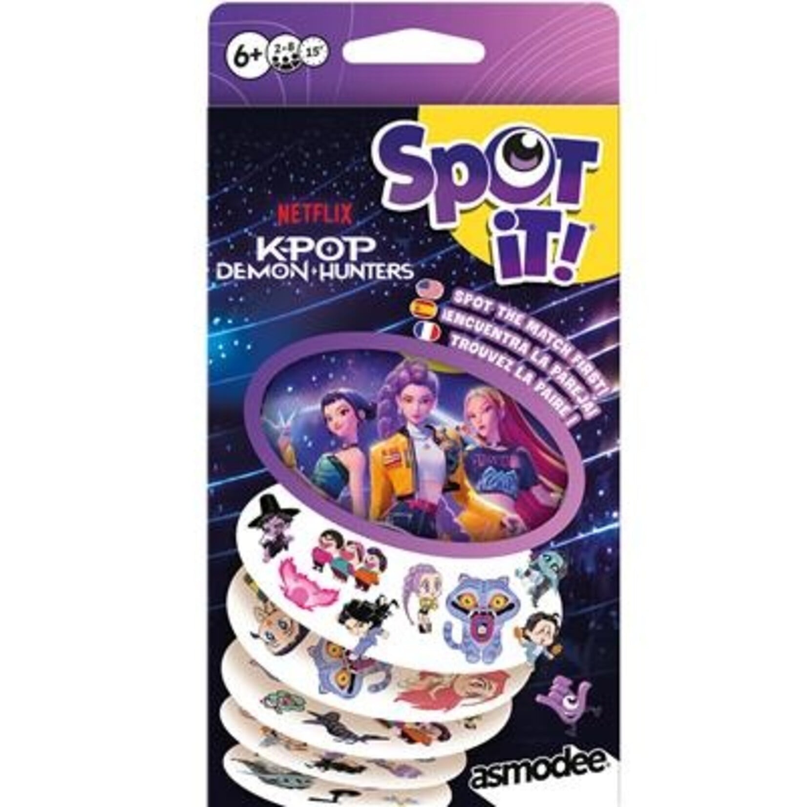 Zygomatic Spot It! K-Pop Demon Hunters (Eco Blister)
