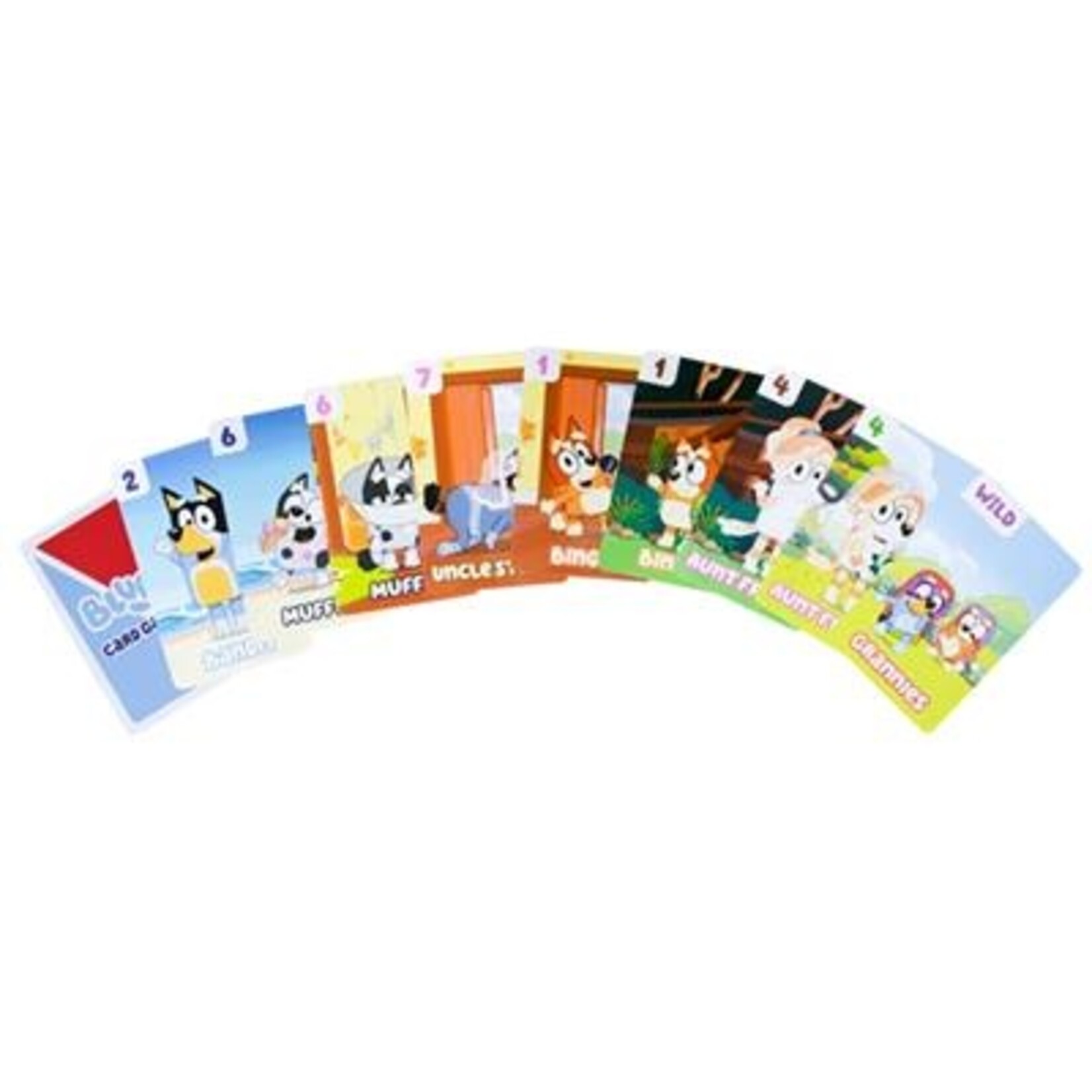 Moose Toys Bluey - Crazy Eights Card Game