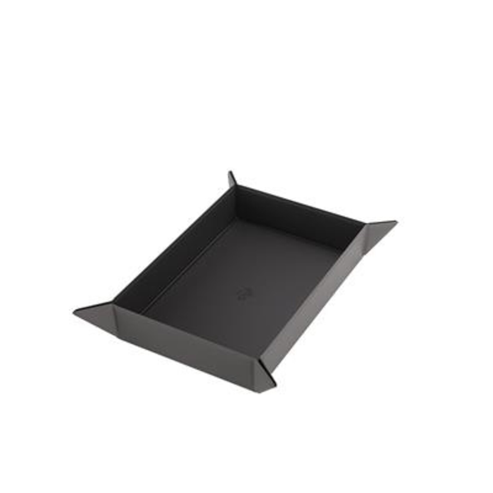 Gamegenic Gamegenic: Magnetic Dice Tray - Rectangular Black/Gray