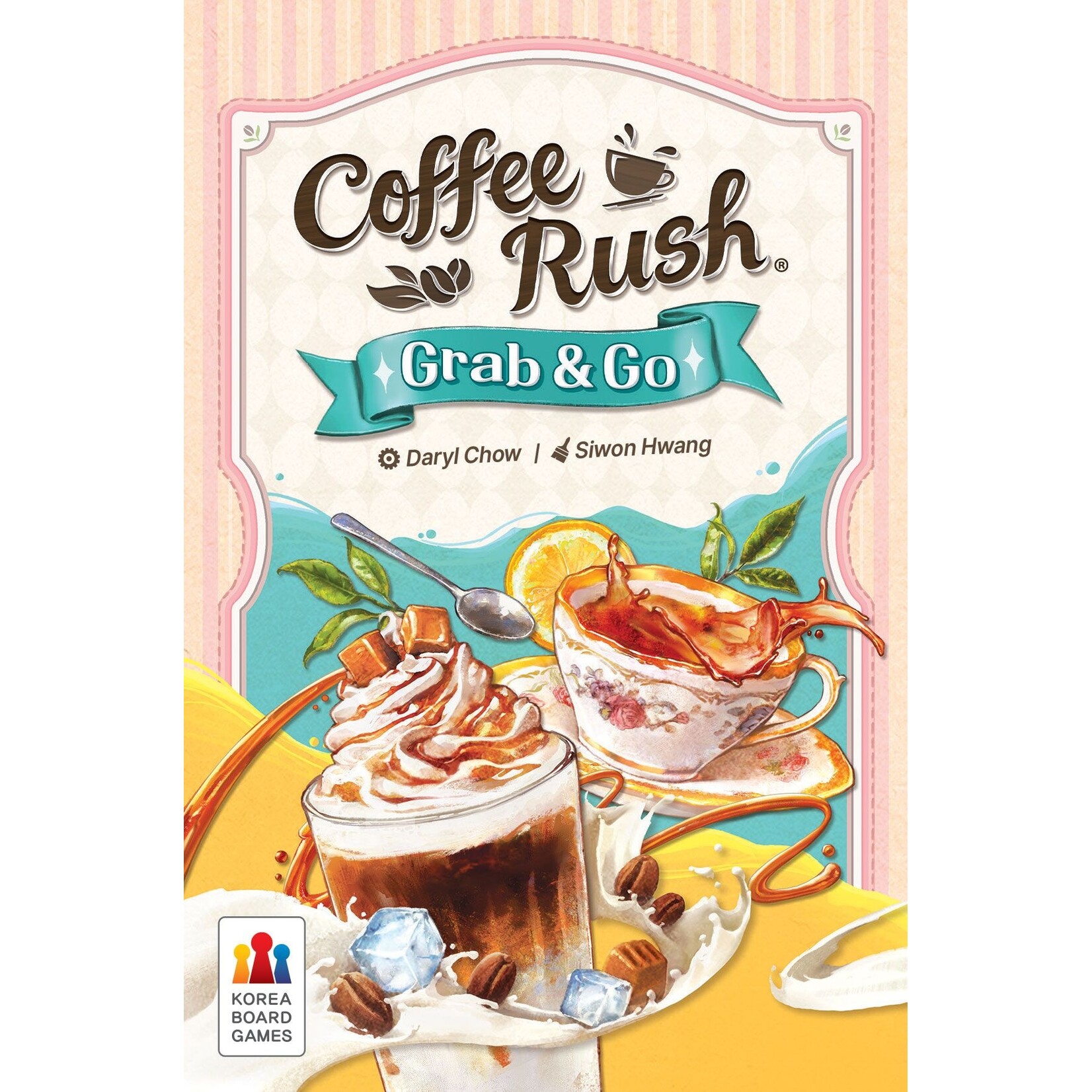 Korea Board Games Coffee Rush: Grab & Go