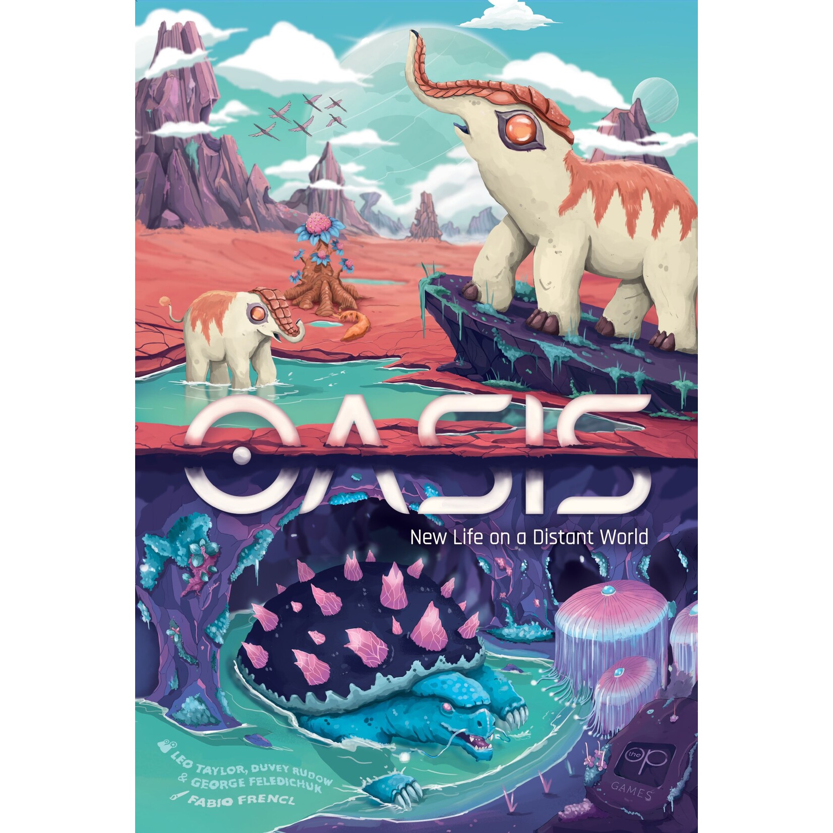 The Op Games (USAOPOLY) Oasis: New Life on a Distant World