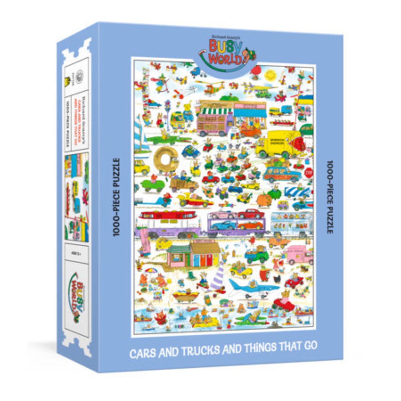 Penguin Random House Richard Scarry's Cars and Trucks 1000-Piece Puzzle