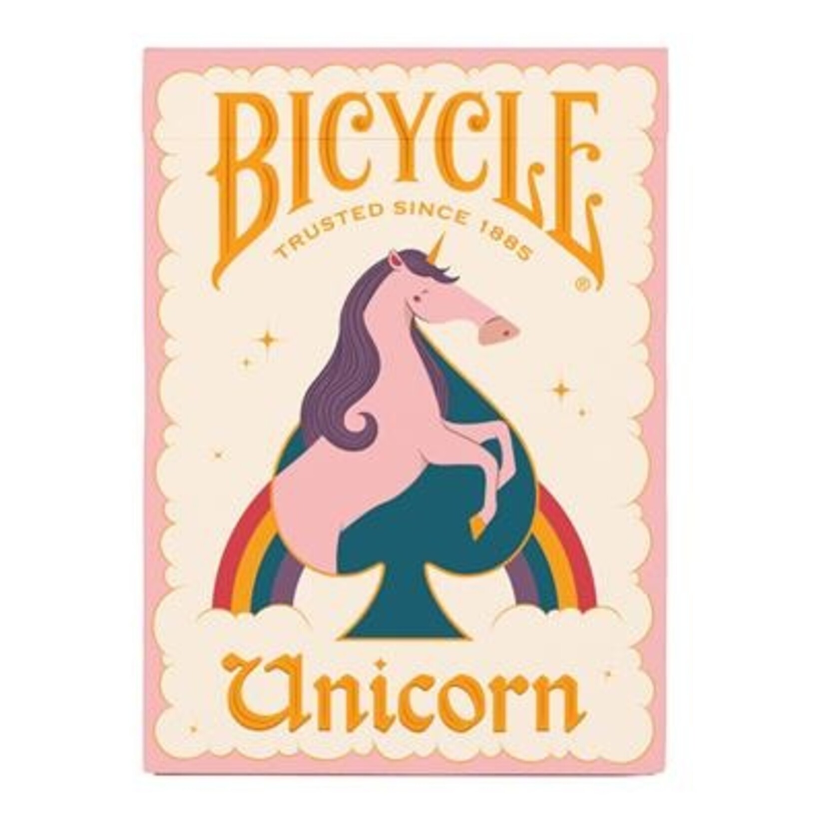 U.S. Playing Card Co. Bicycle Unicorn Pink