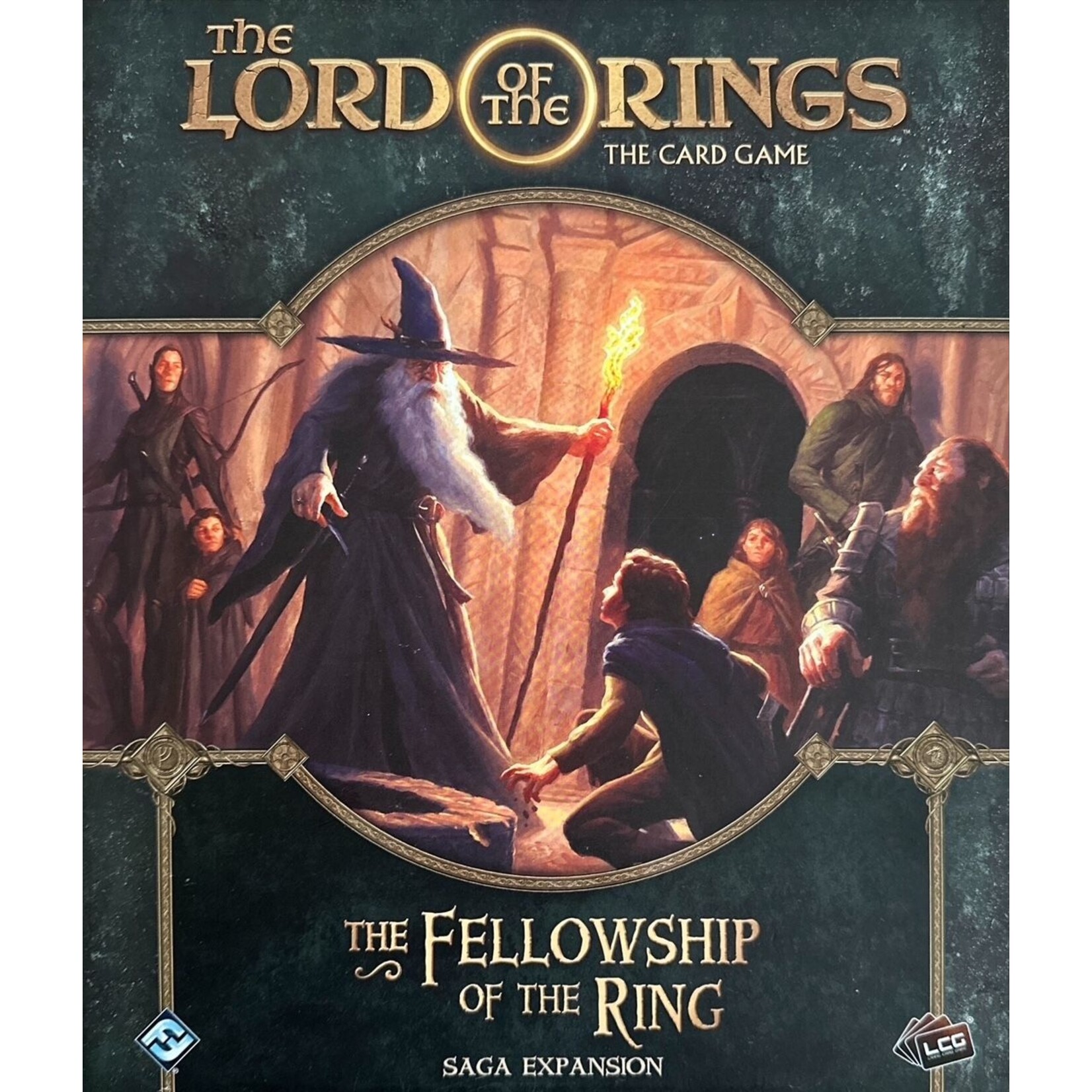 Fantasy Flight Games Lord of the Rings LCG: The Fellowship of the Ring Saga Expansion