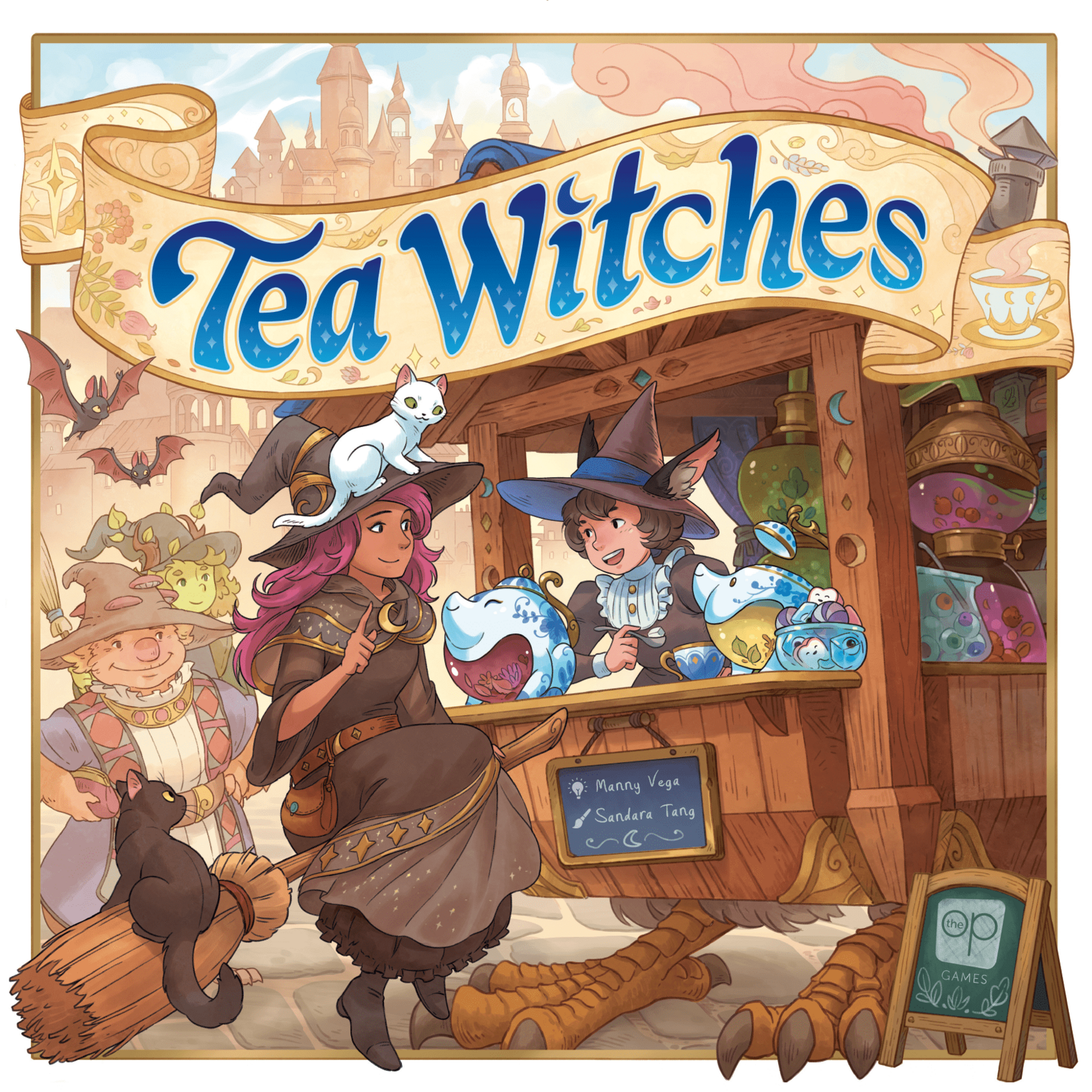 The Op Games (USAOPOLY) Tea Witches