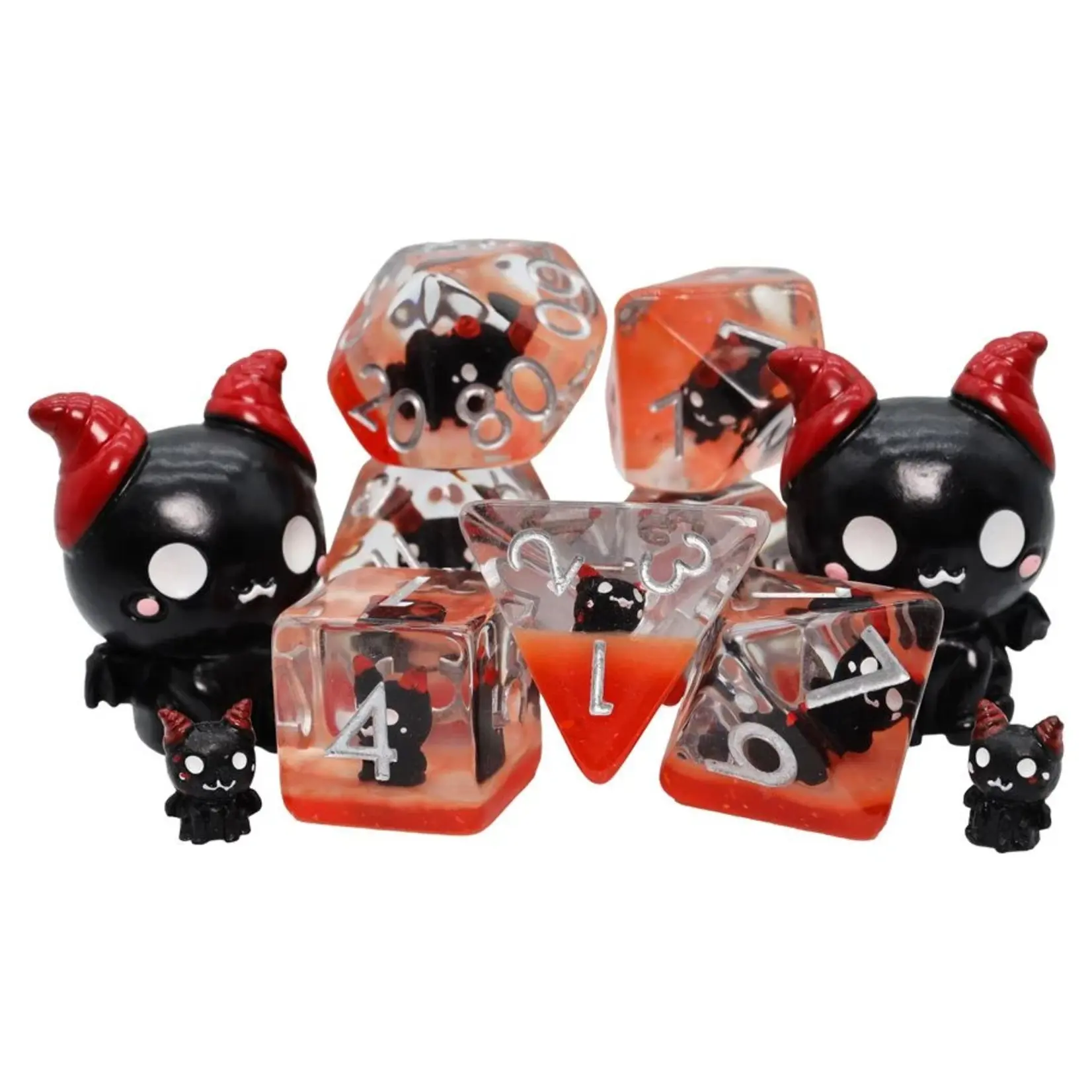 Foam Brain Games 7 Dice Set - Baby Fiend