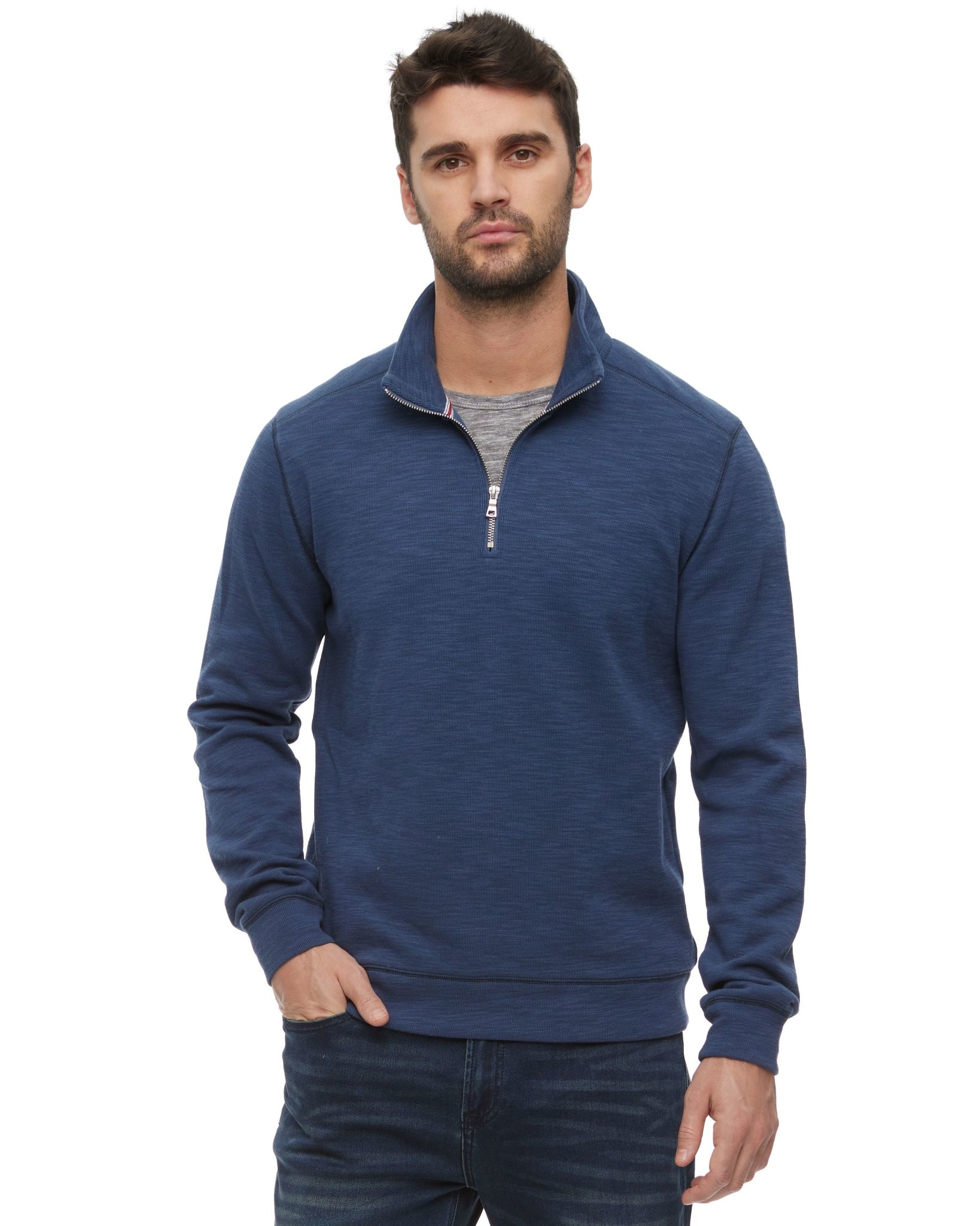 LAVELLE 1/4 ZIP PULLOVER - The Dashery