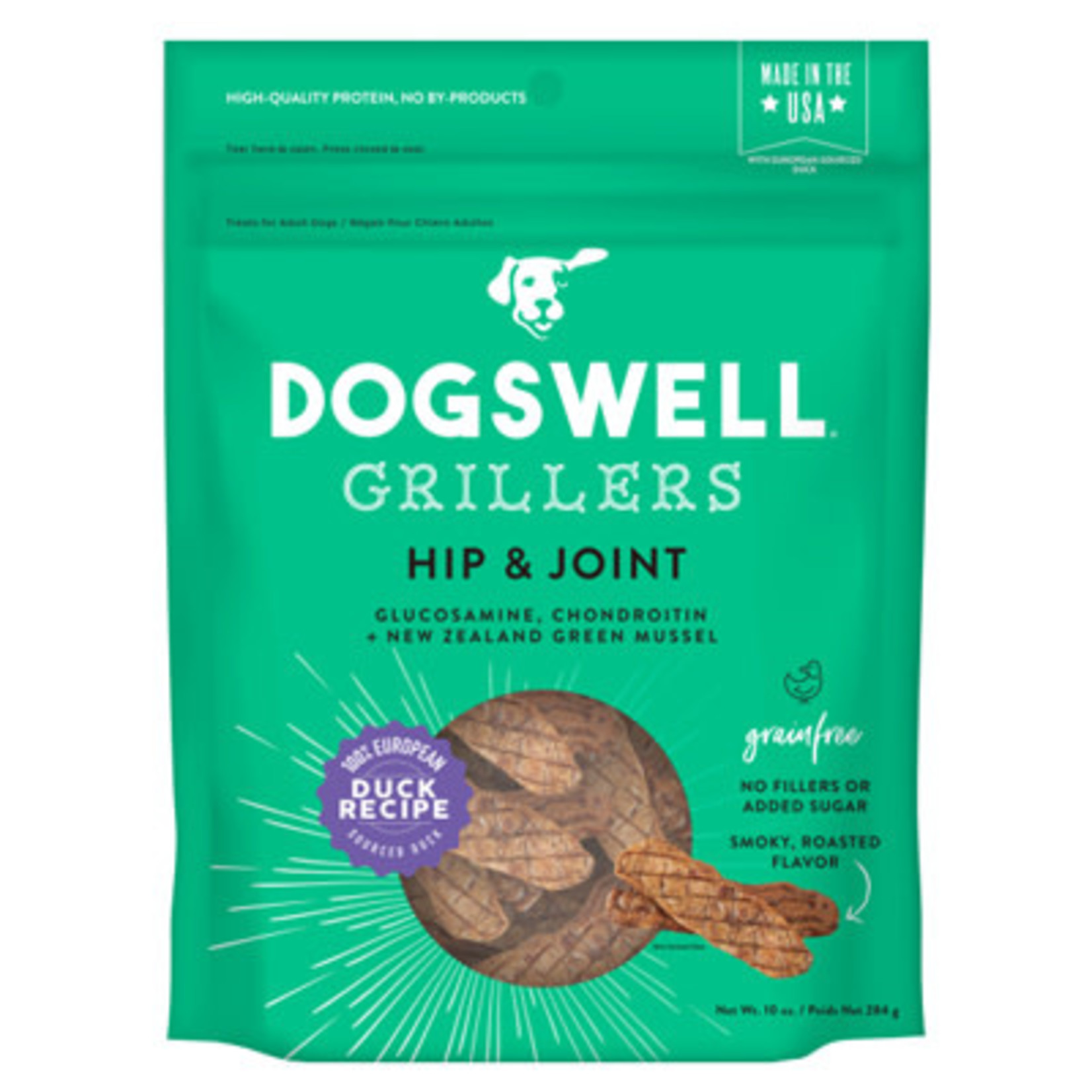 Dogswell 10oz Duck Grillers Grain Free Hip/Joint Dogswell