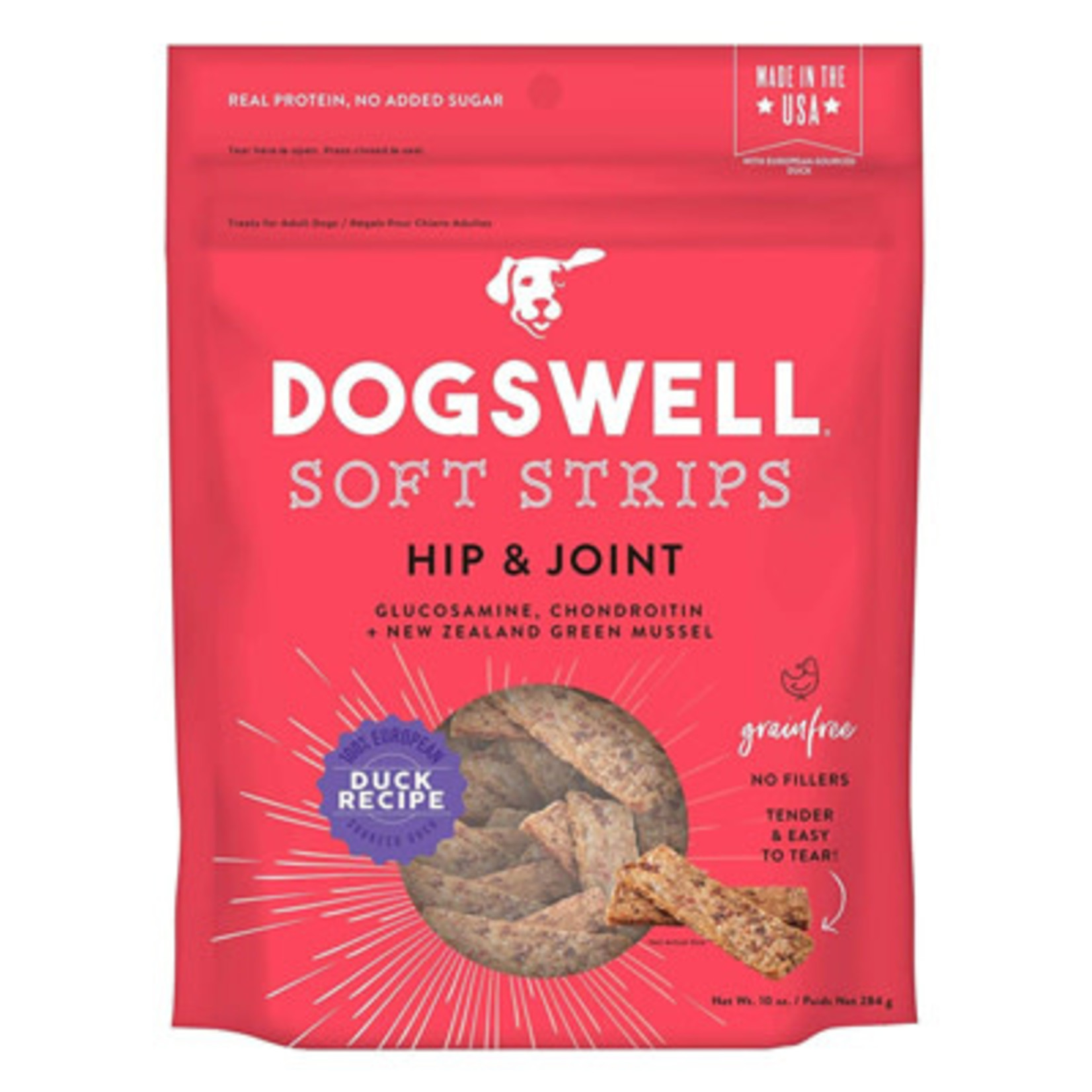 Dogswell 10oz Duck Strip Grain Free Hip/Joint Dogswell