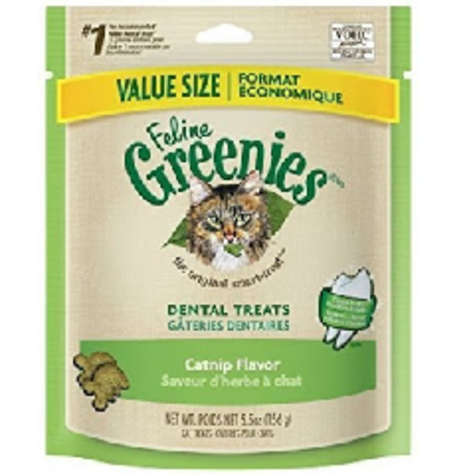 Greenies 2.1oz Catnip Feline Greenies
