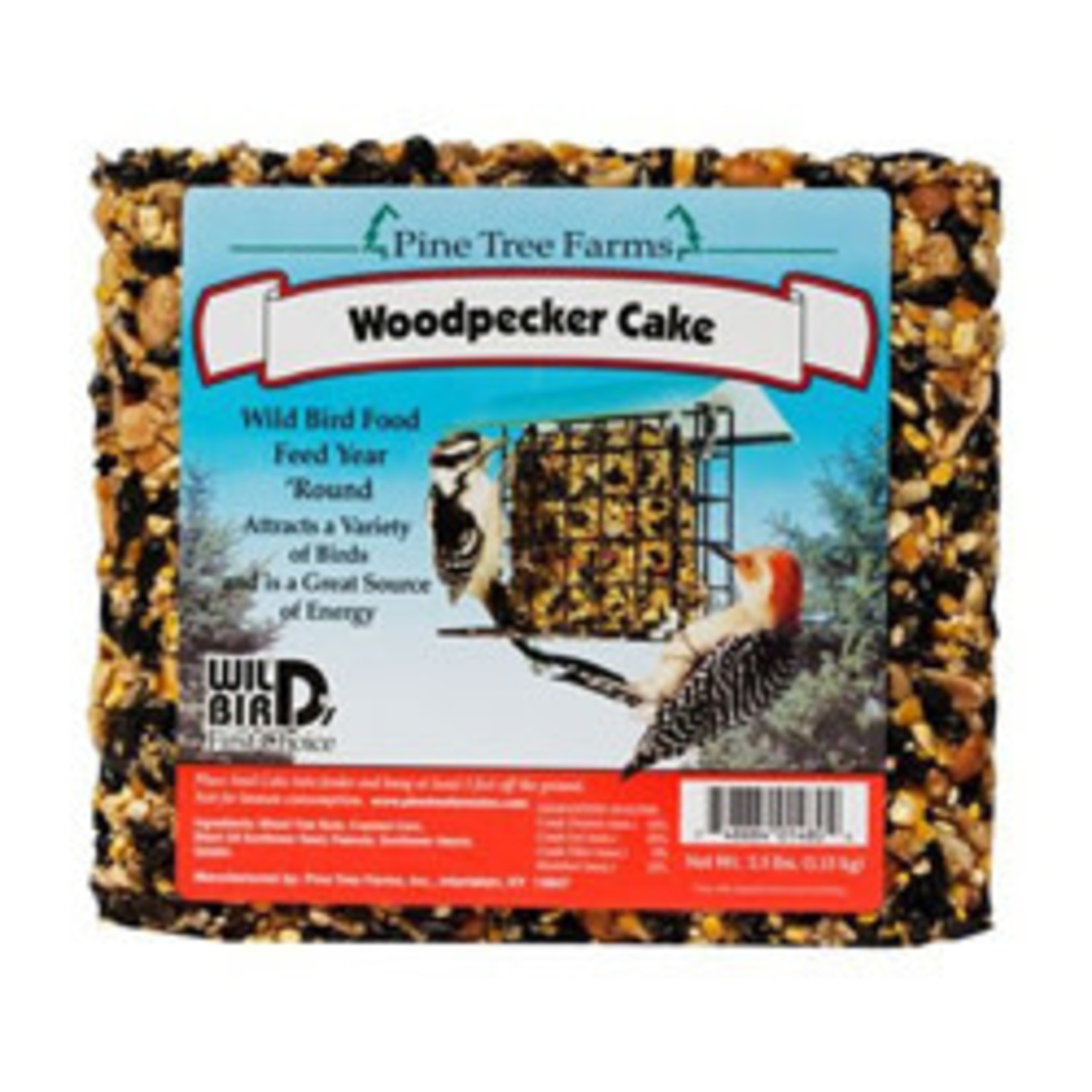 Pine Tree Farms 2.5# WOODPECKER SEED CAKE