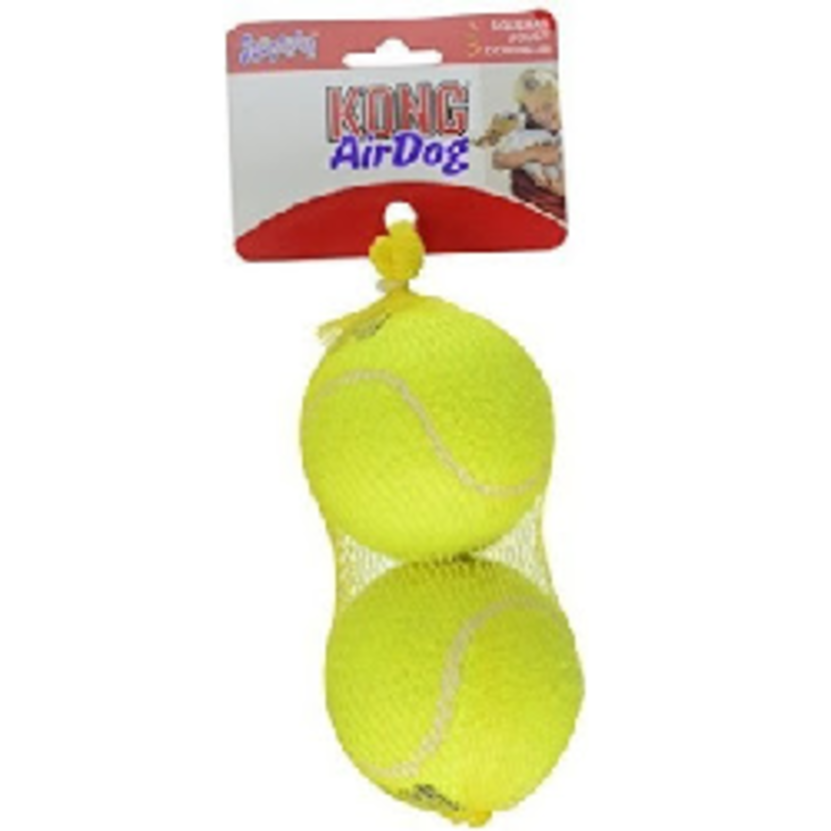 Kong 2-Pack Large Tennis Ball With Squeaker Kong