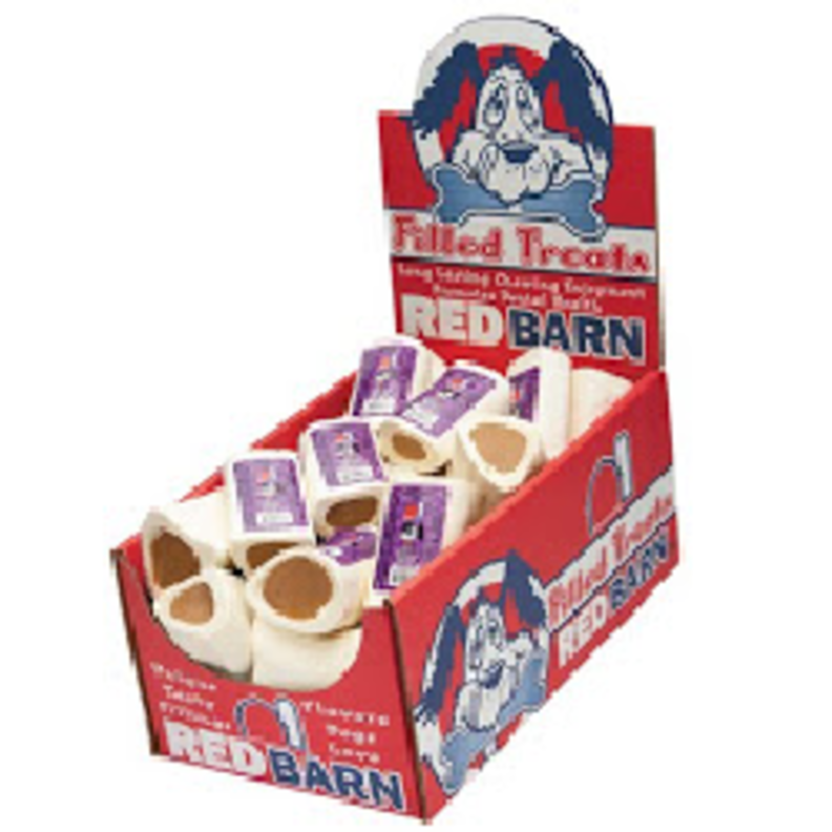 Redbarn 3" Peanut Butter Filled Bone Redbarn