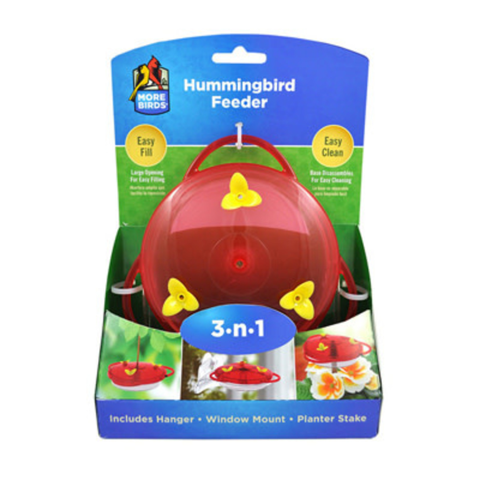 Hummingbird 30 3-N-1 Hummingbird Feeder